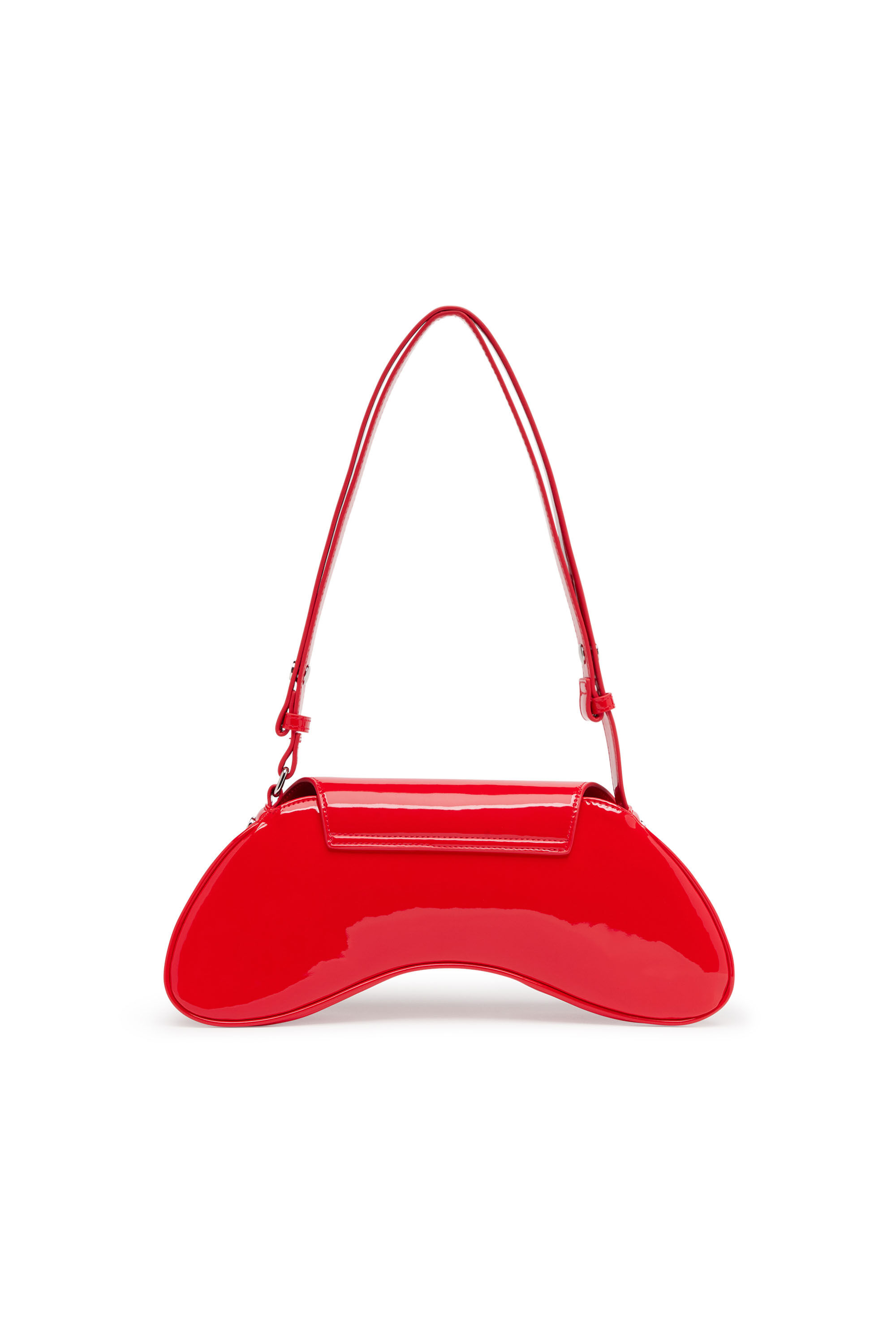 Diesel - PLAY CROSSBODY, Femme Play-Sac à bandoulière glossy in Rouge - Image 3