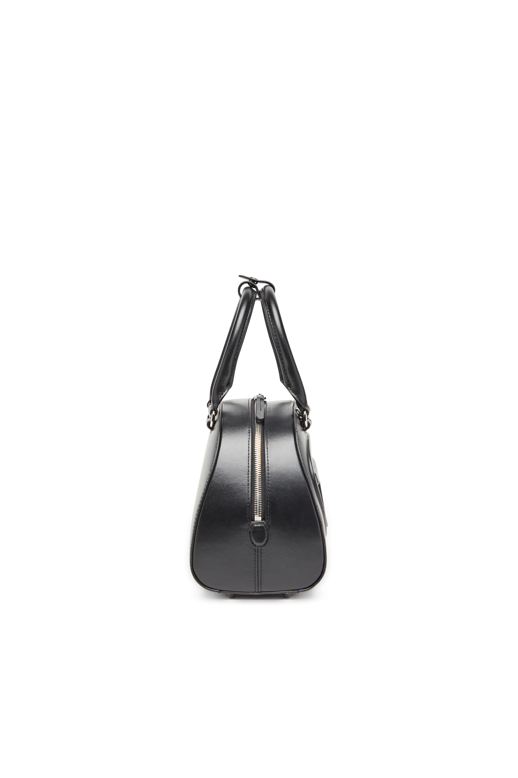 Diesel - 1DR DOME TOP HANDLE, Sac bowling en cuir Femme in Noir - 4