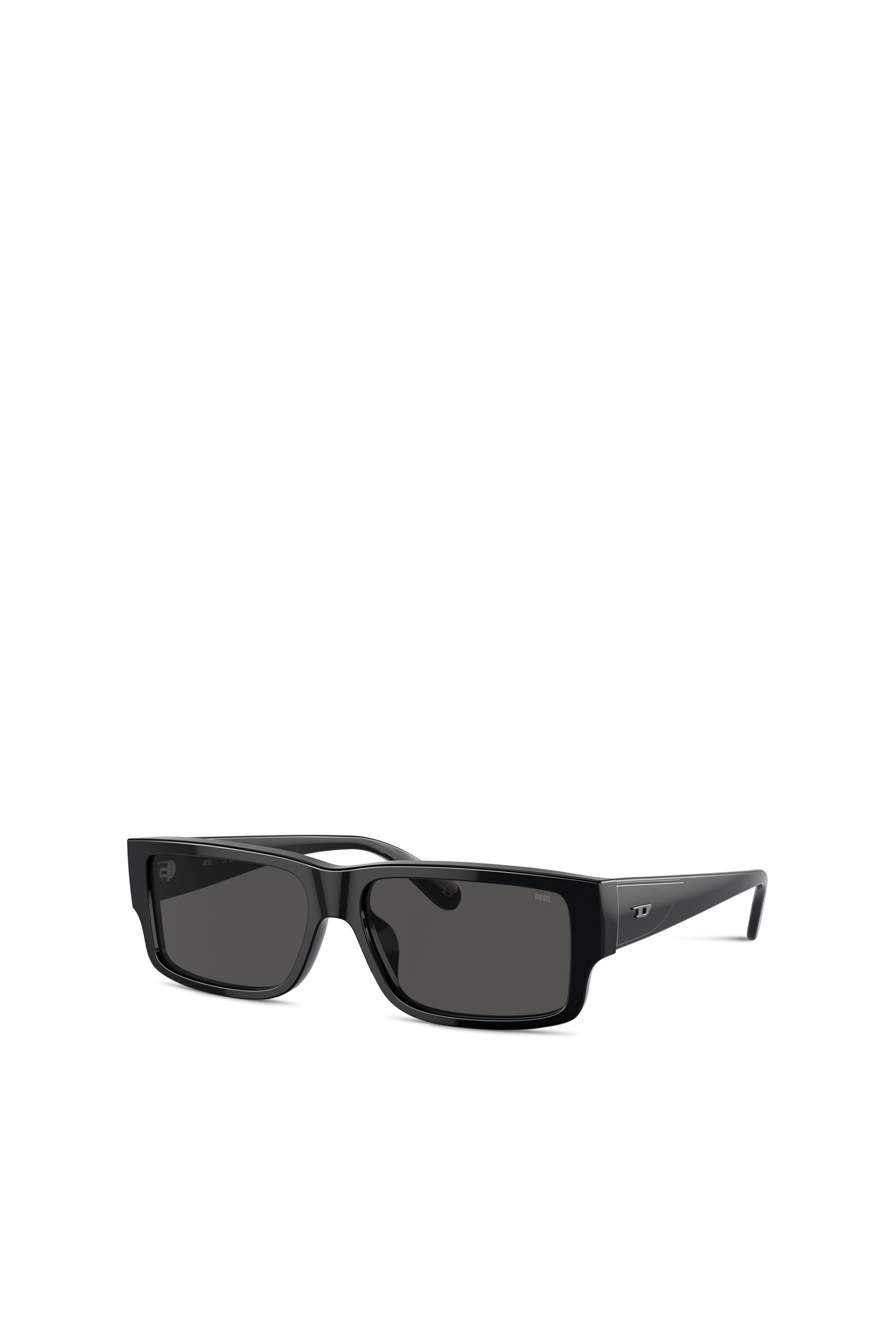 Diesel - 0DL2003 SIZE 57, Lunettes de soleil rectangulaires Homme in Gris - 5