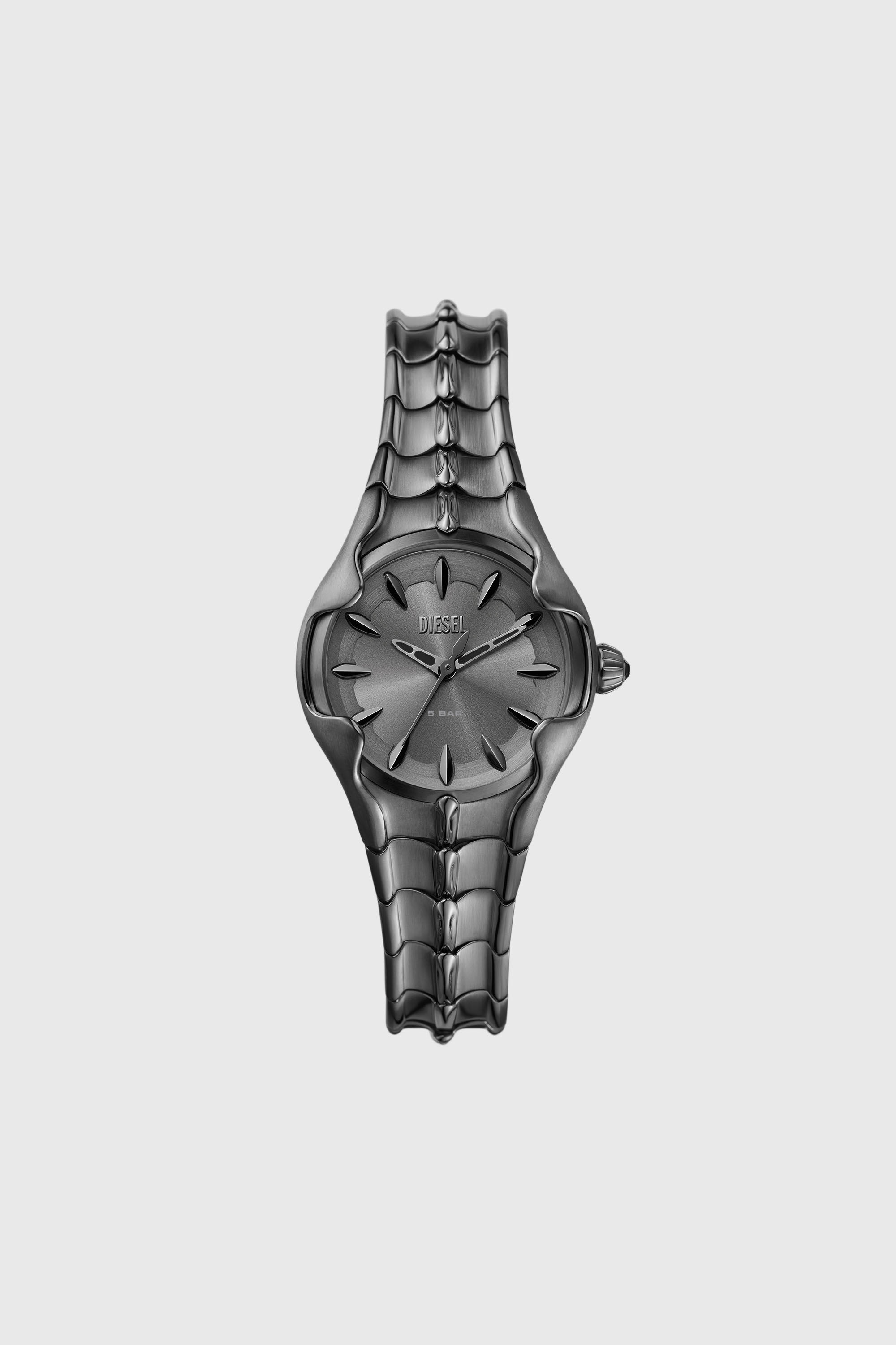 Diesel - DZ5603, Montre Vert &agrave; trois aiguilles en acier inoxydable gris acier Femme in Gris - 1