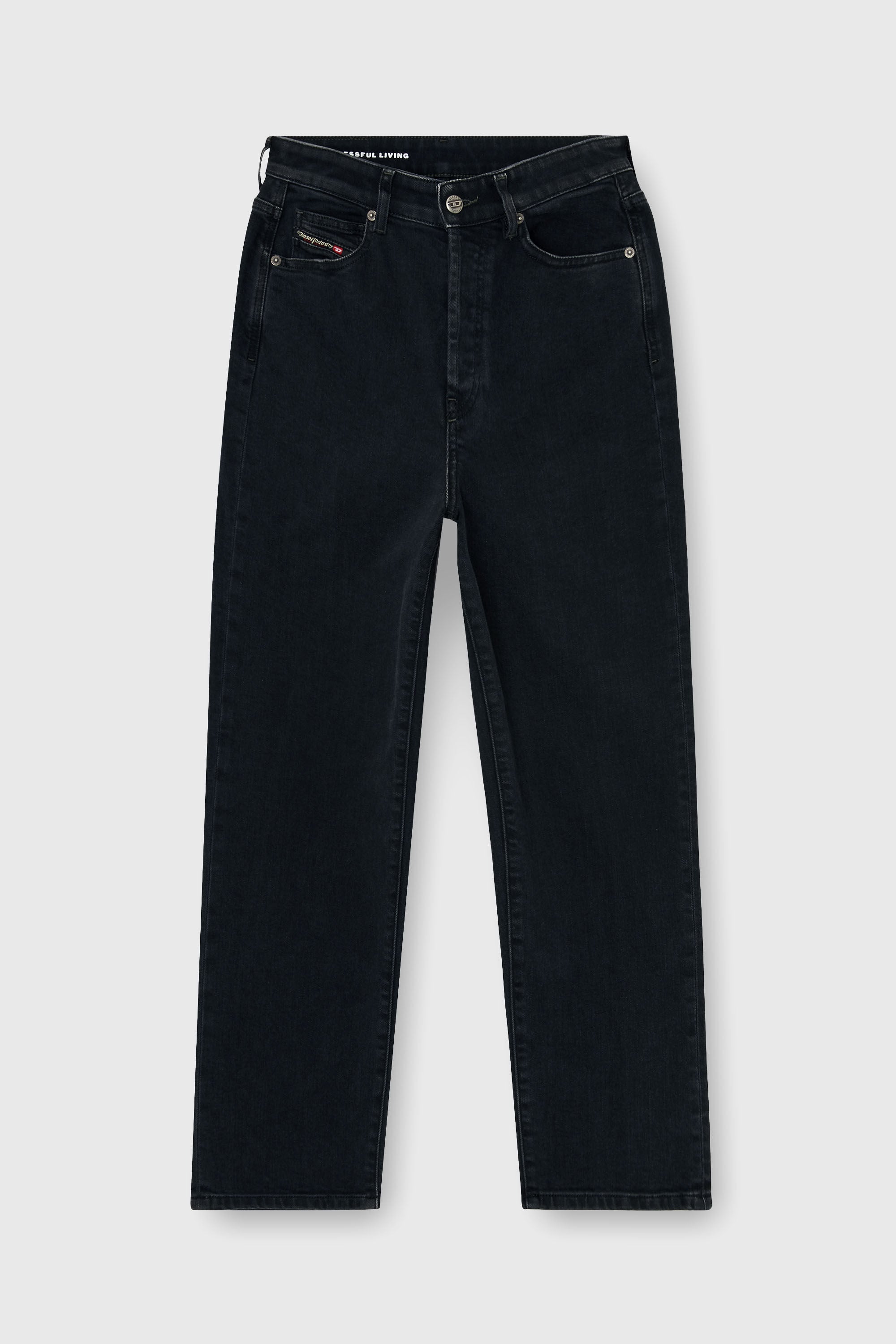 Diesel - Woman's Regular Jeans 1981 D-Went 09N89, Black/Dark grey - 6