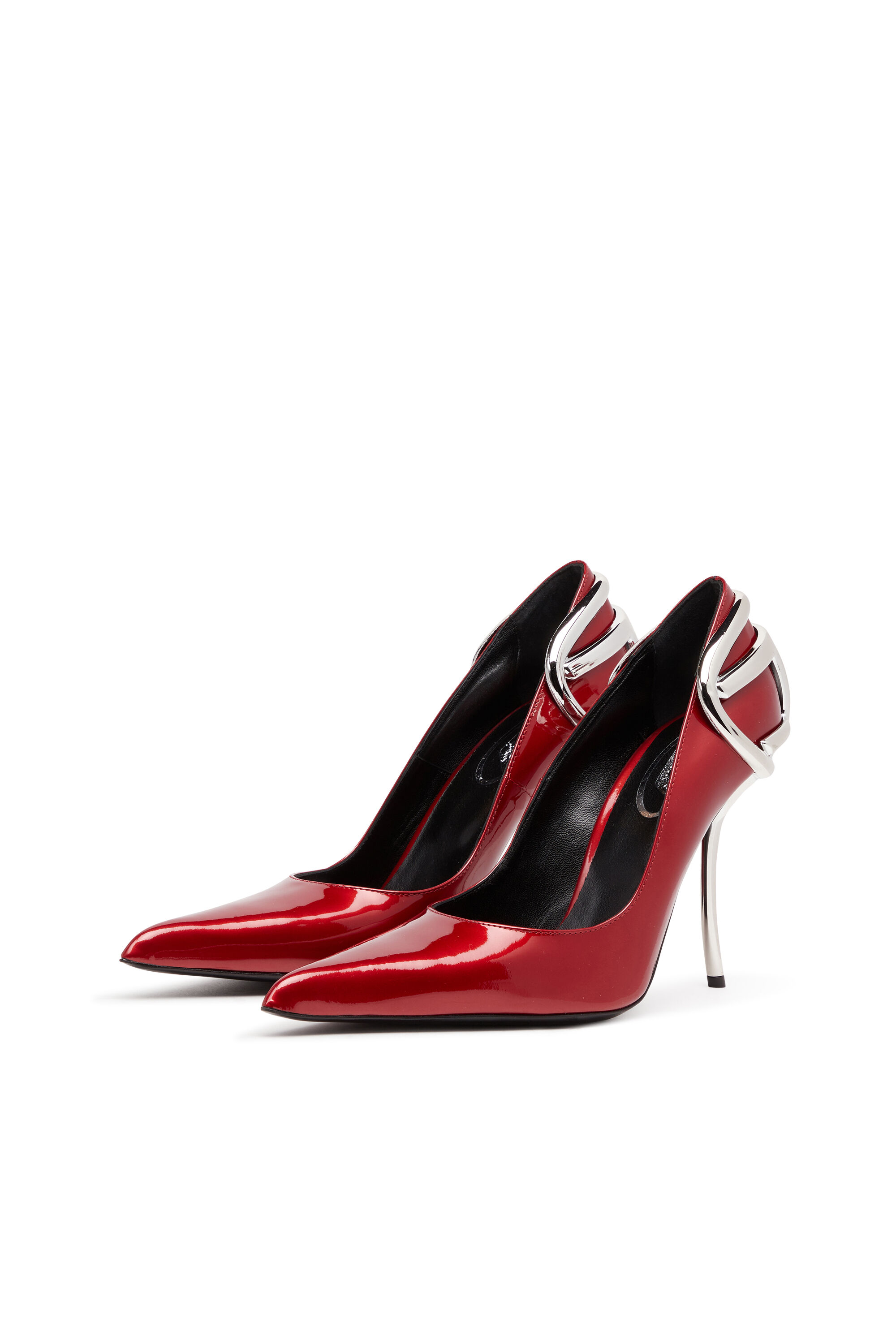 Escarpins rouge cuir femme store