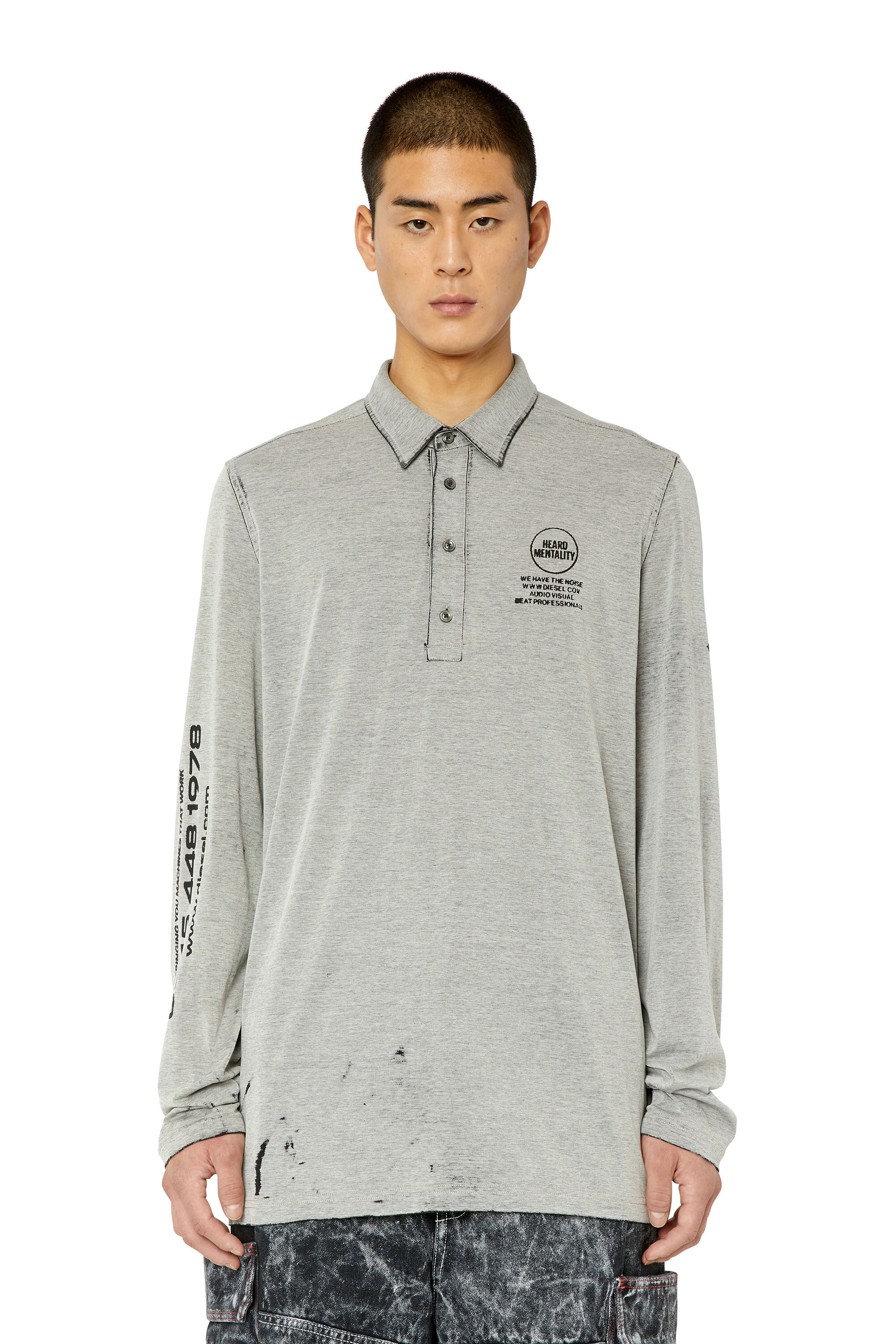 Diesel - S-HIRT, Gris - Image 3