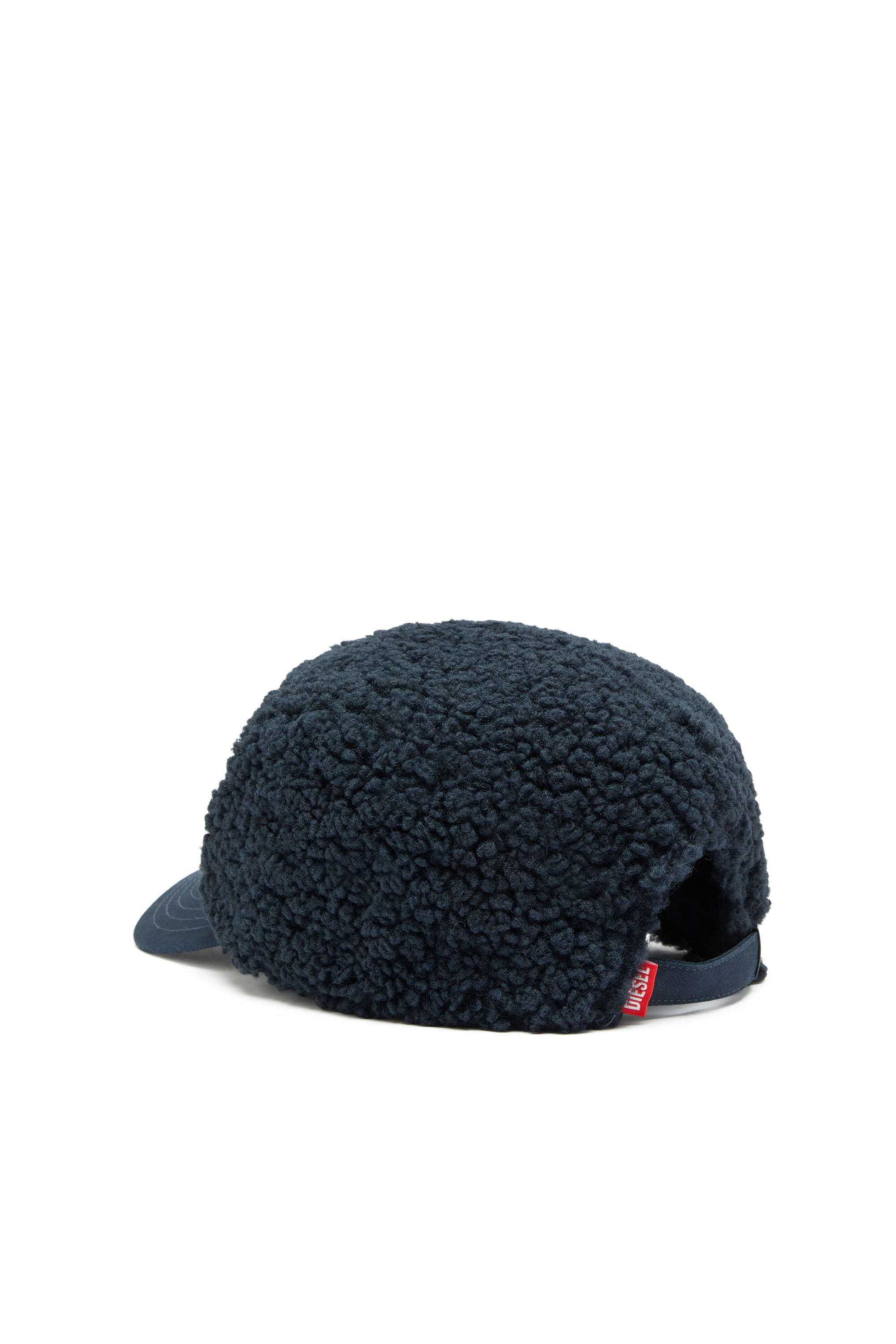 Diesel - C-TED, Sherpa baseball cap avec broderie Oval D Homme in ToBeDefined - 2