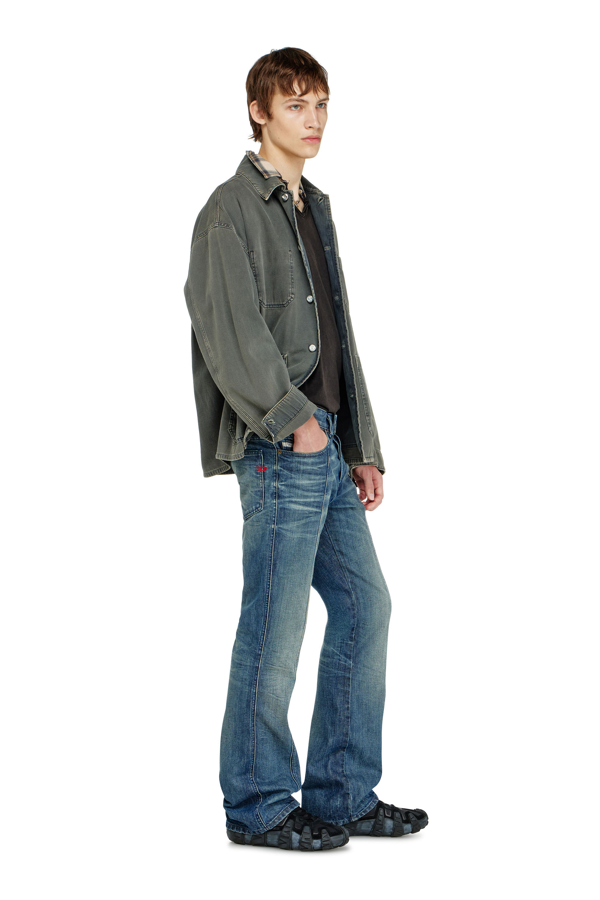 Diesel - Bootcut Jeans 1998 D-Buck 09Q29 Homme, Bleu moyen - Image 4