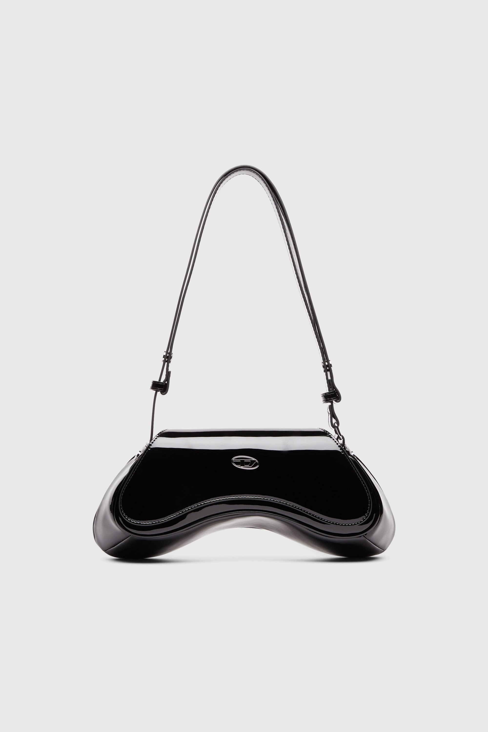 Diesel - PLAY CROSSBODY, Play-Sac &agrave; bandouli&egrave;re glossy Femme in Noir - 2