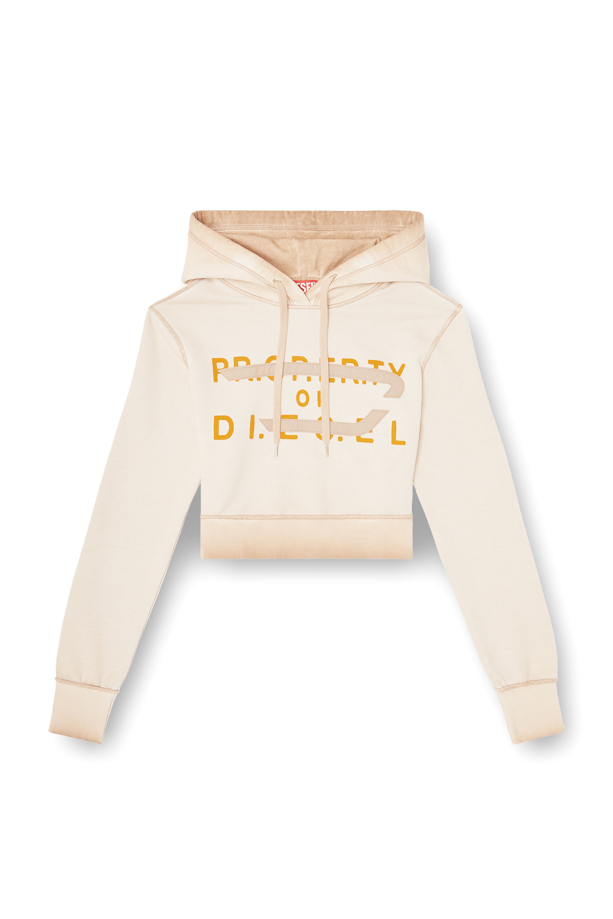 Diesel - F-SLIMMY-HOOD-S1, Sweat &agrave; capuche avec imprim&eacute; et appliqu&eacute; D Femme in ToBeDefined - 2