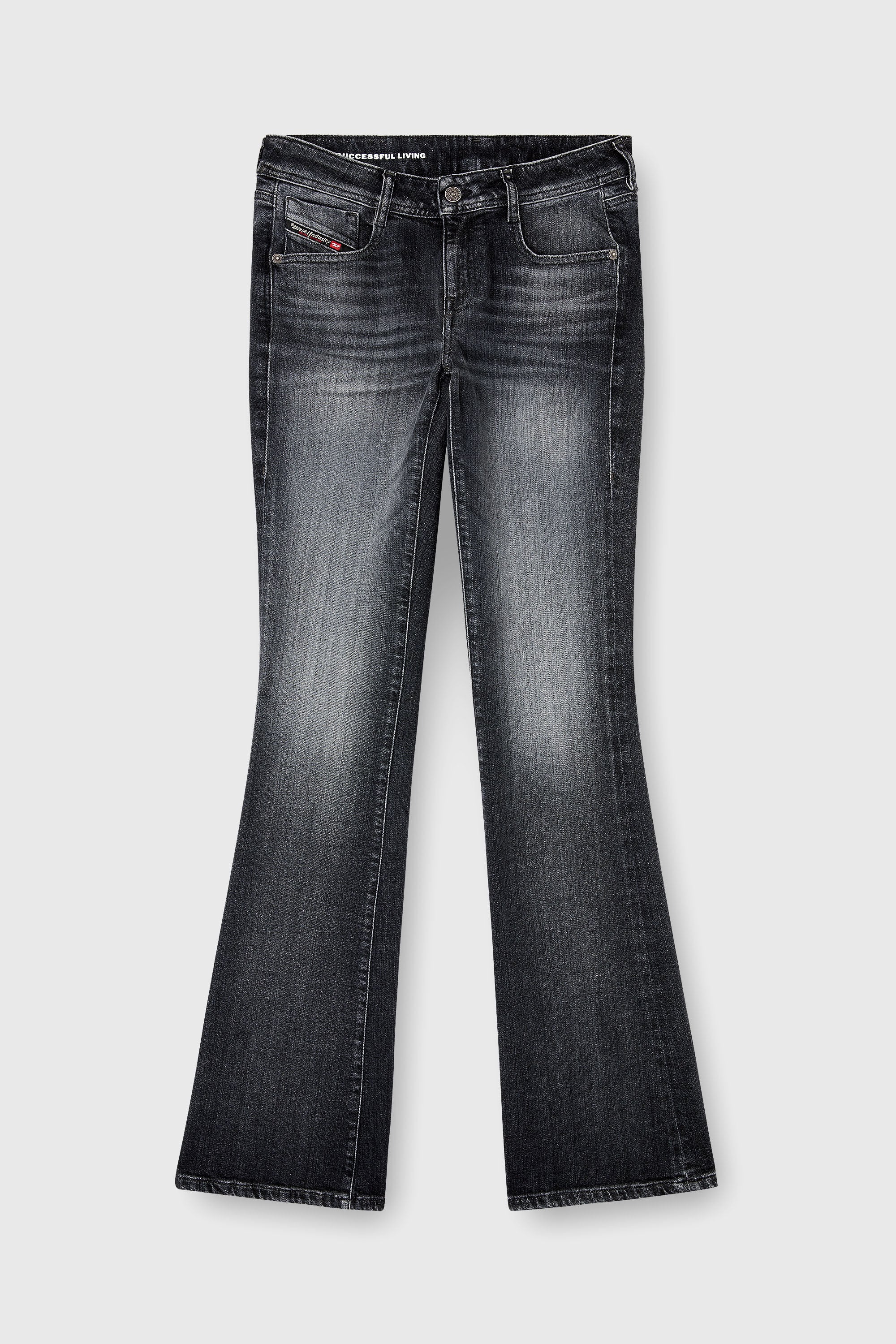 Diesel - Bootcut Jeans 1969 D-Ebbey 09L98 Femme, Noir/Gris fonc&eacute; - Image 6