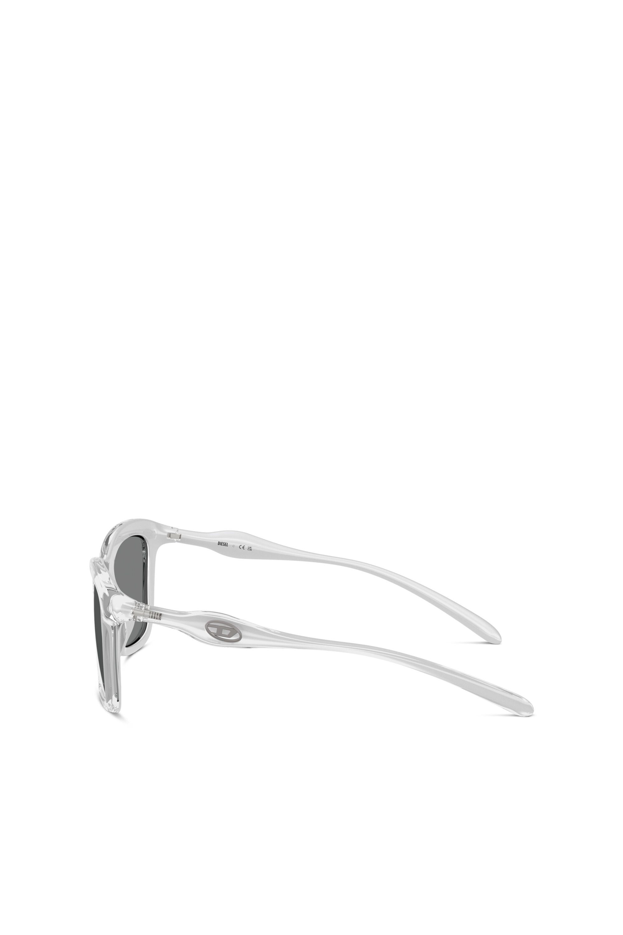 Diesel - 0DL3008U, Lunettes de soleil carrées Mixte in Gris - 2