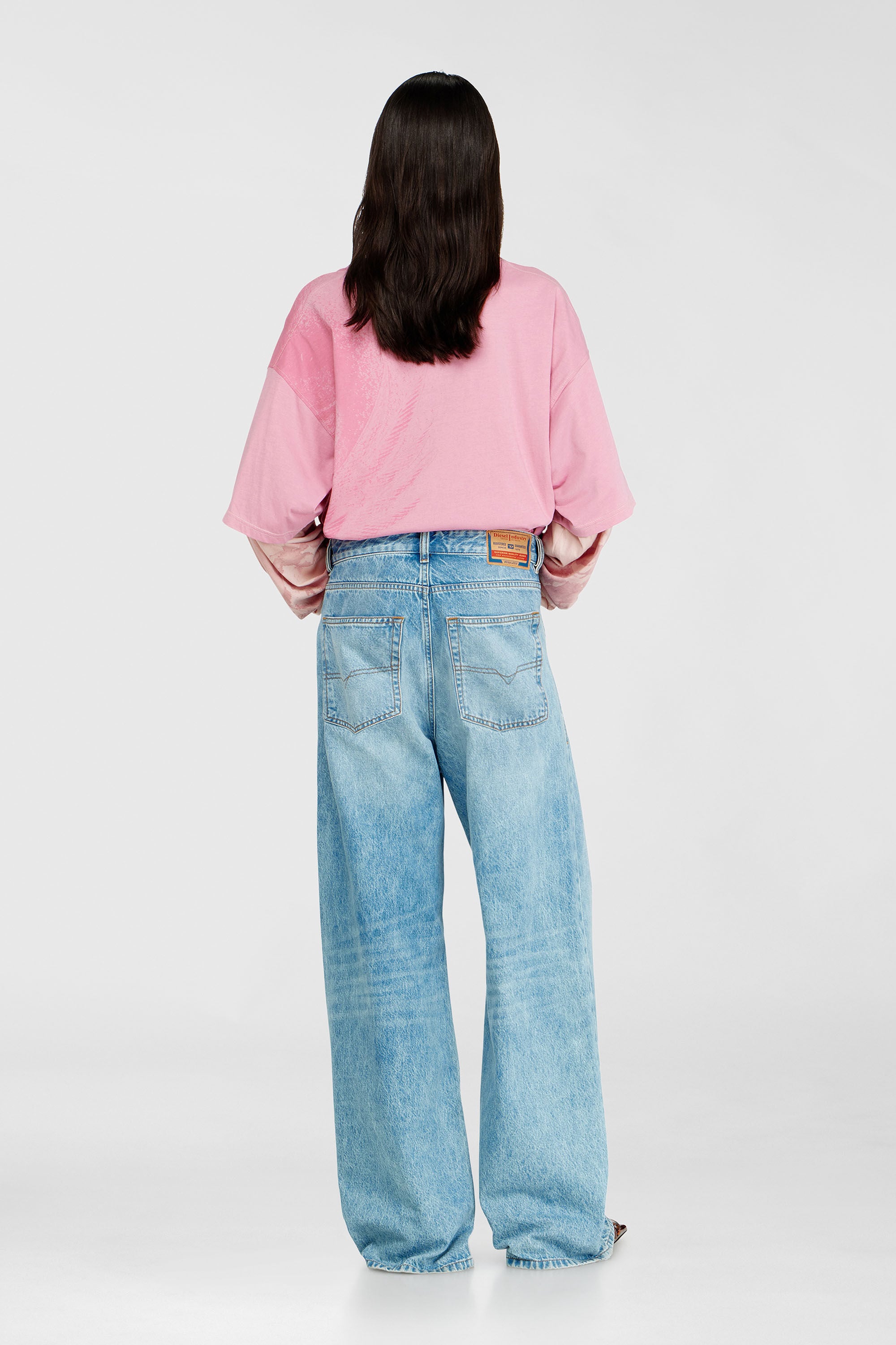 Diesel - Relaxed Jeans 1996 D-Sire 09I29 Mixte, Bleu Clair - Image 3