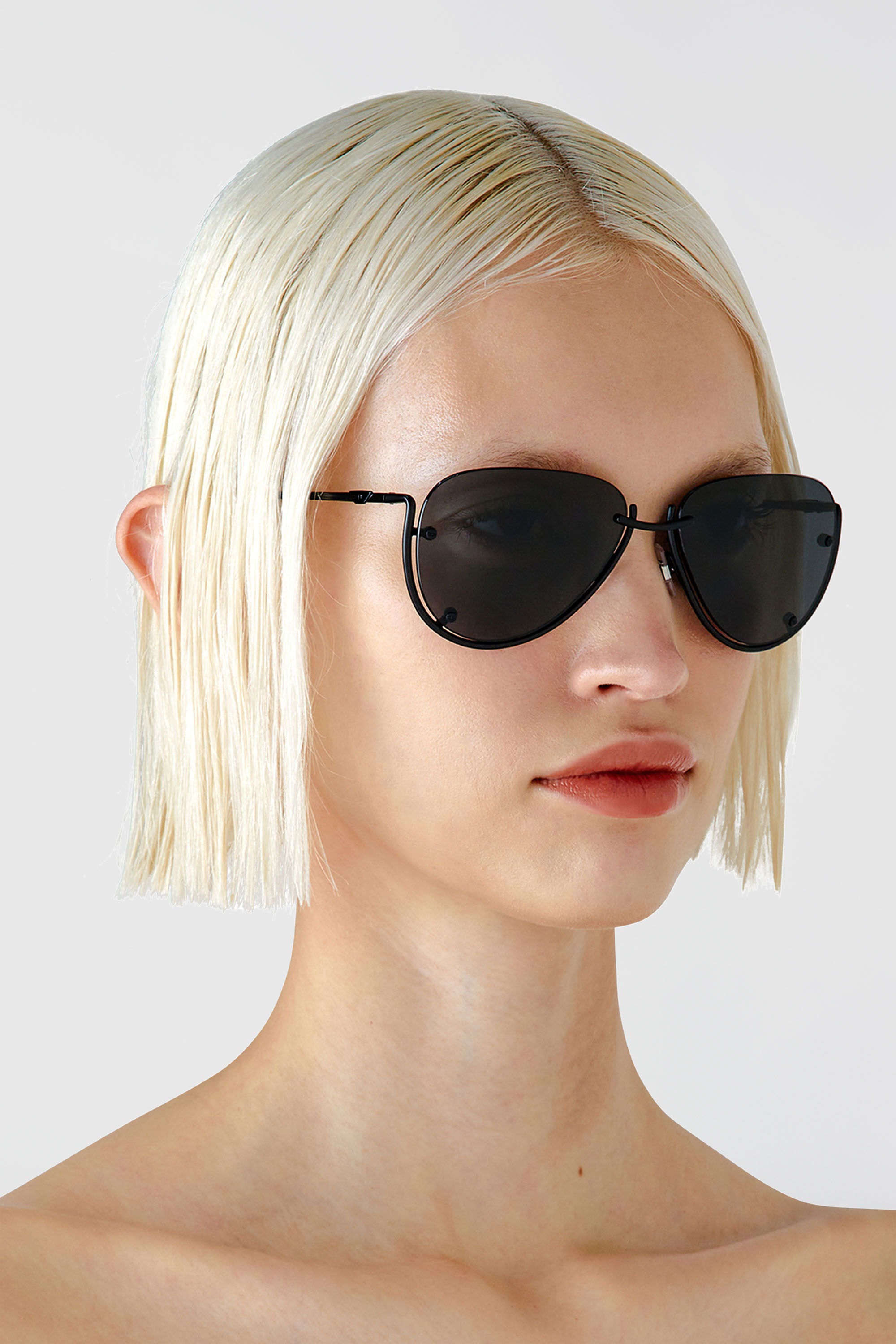 Diesel - 0DL1003, Lunettes de soleil de mod&egrave;le pilote Mixte in Noir - 6