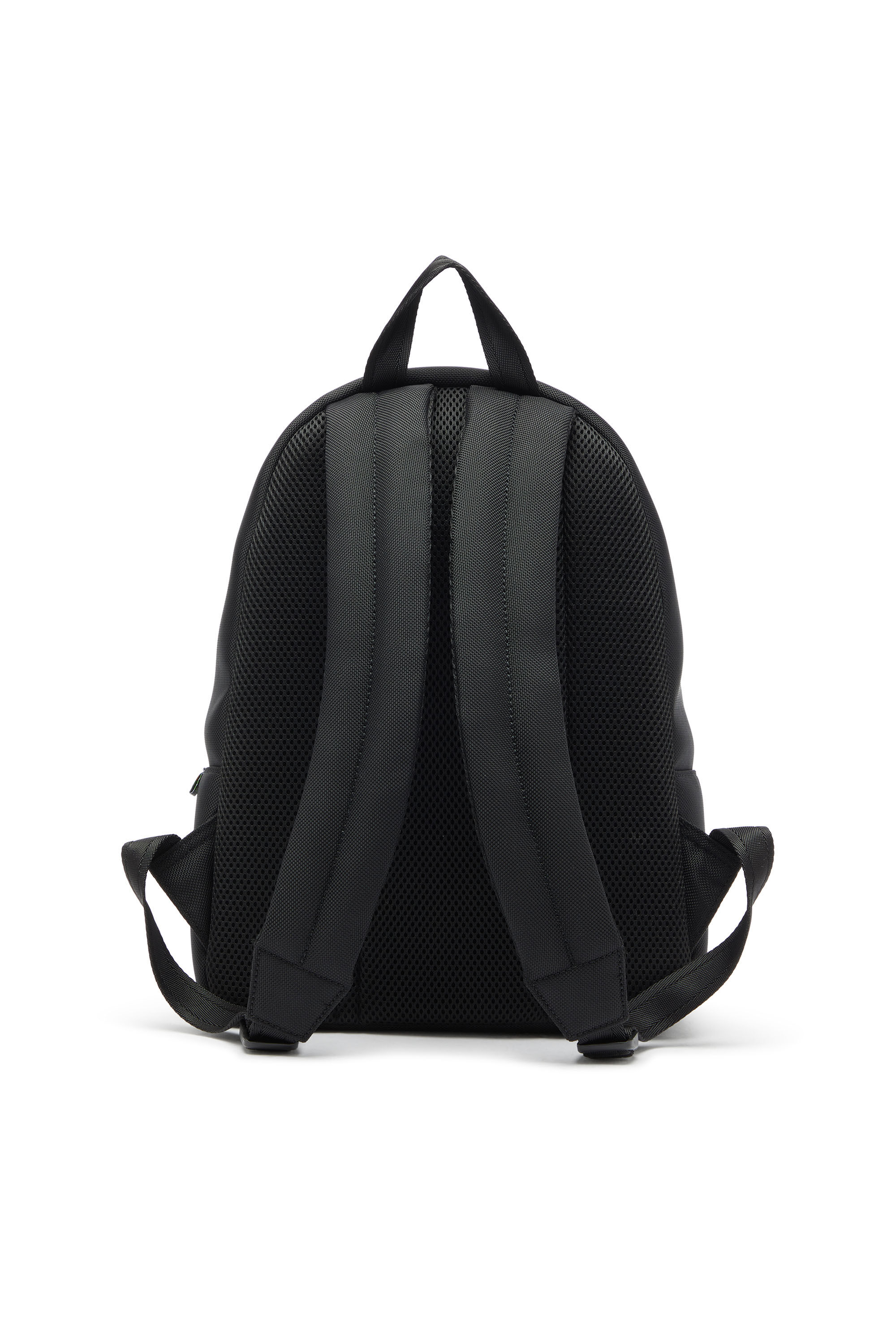 Diesel - HOLI-D BACKPACK M, Holi-D - Sac &agrave; dos en nylon avec logo Oval D Mixte in Noir - 2