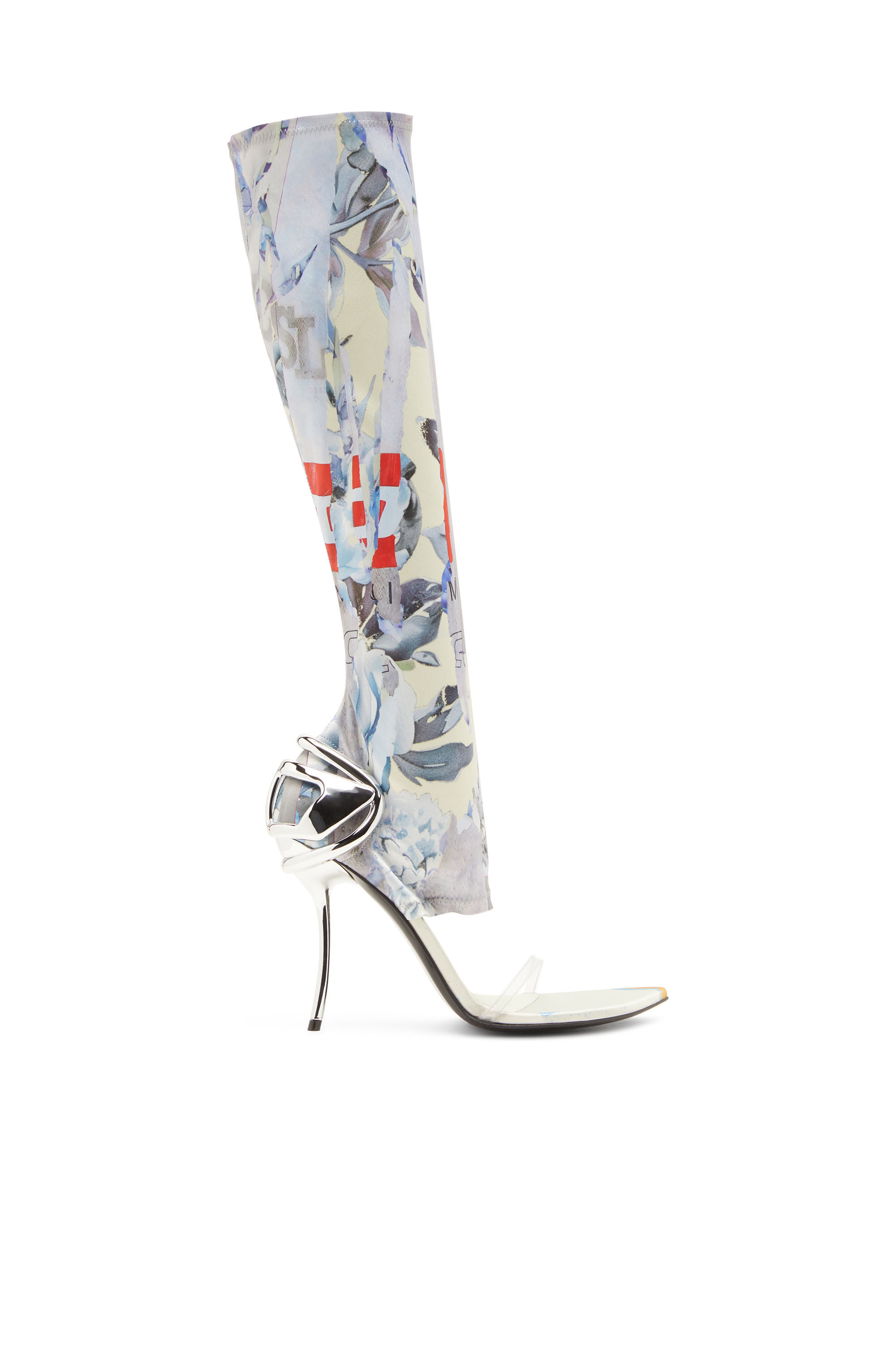 Diesel - D-TEN&HALF SDL KB, Sandales hybrides avec imprimé graphique Femme in Polychrome - 1
