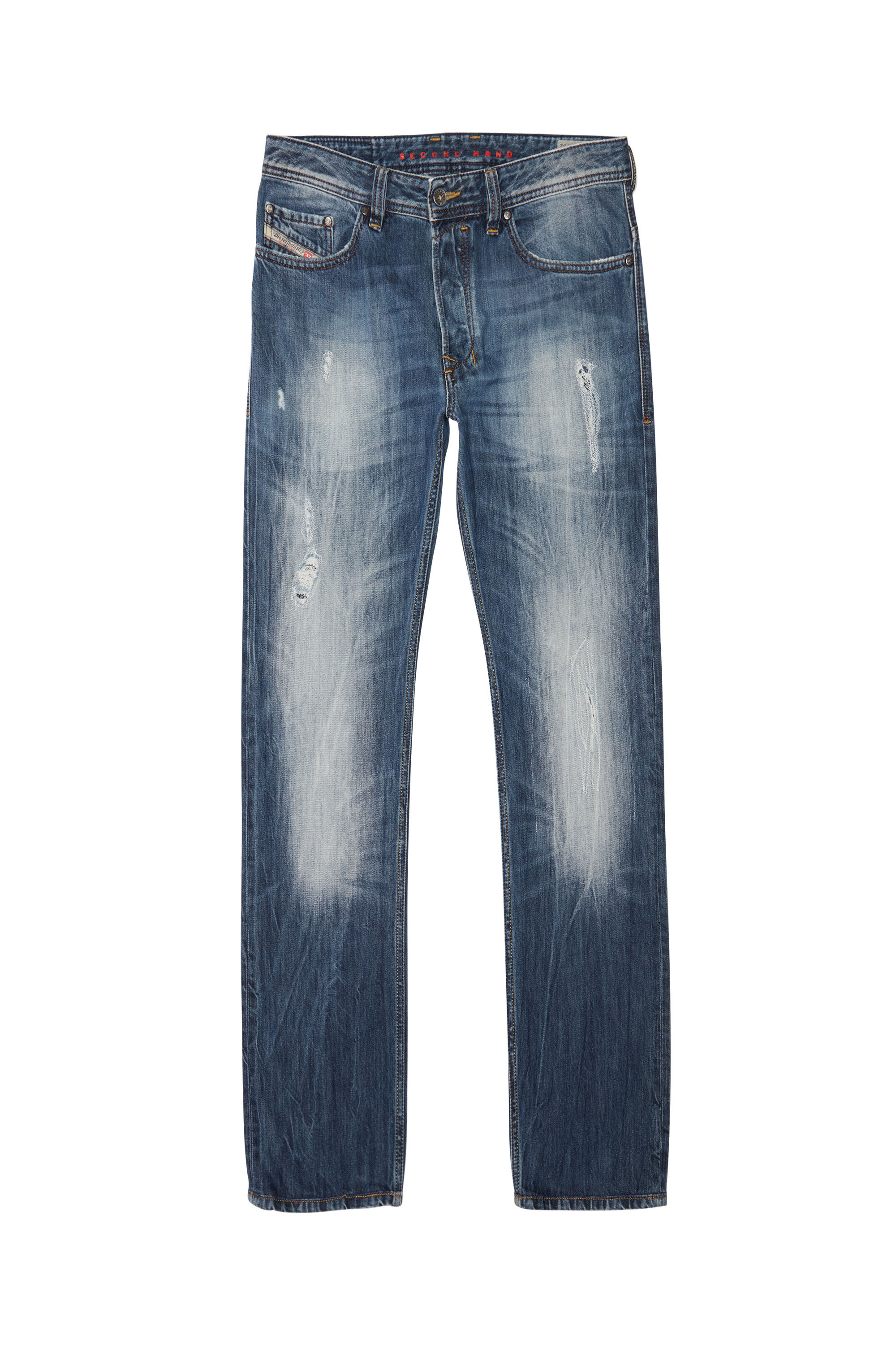 Diesel - SAFADO, Diesel Homme - Jeans Bleu foncé Homme in Bleu - 1