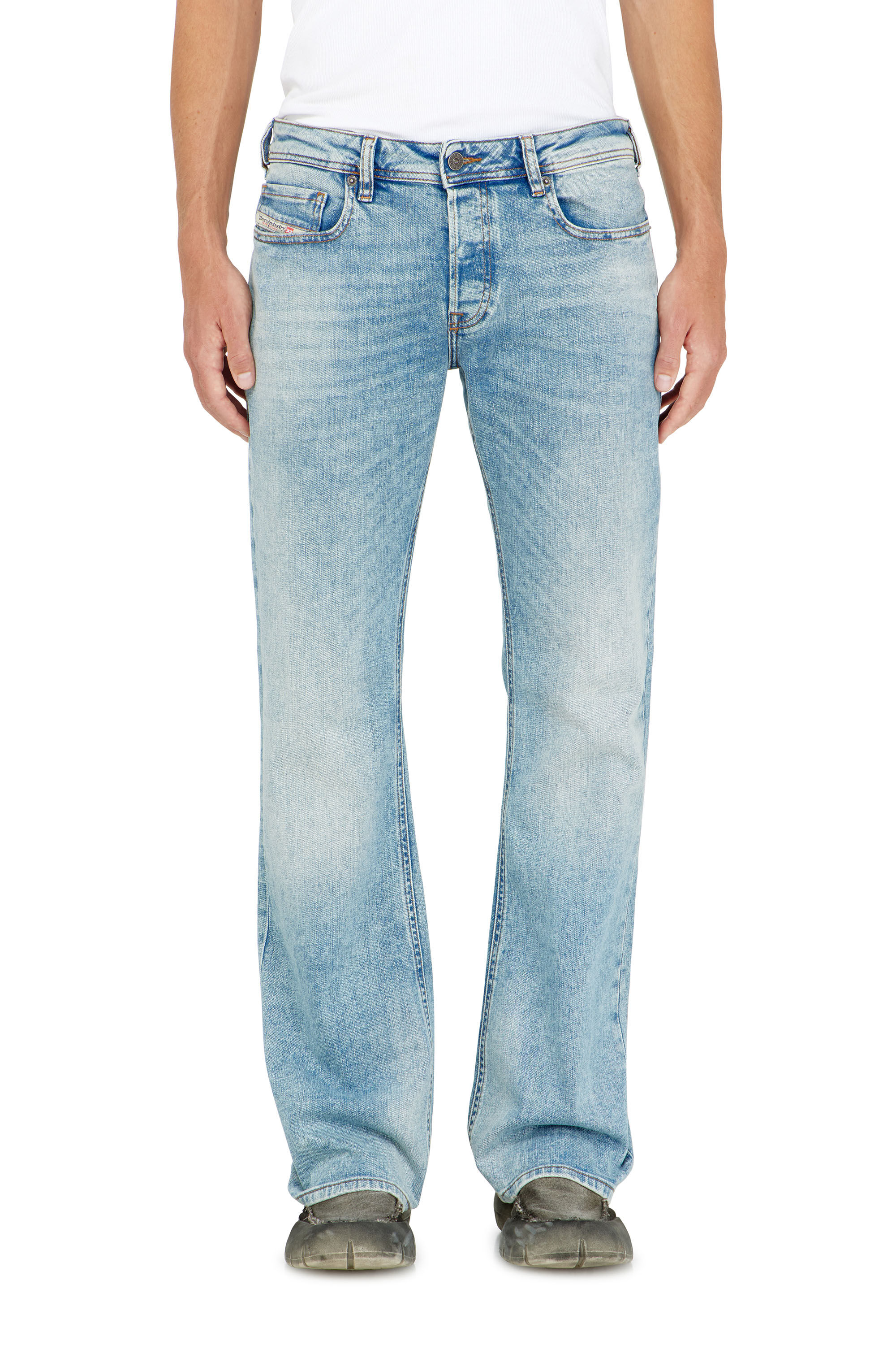 Diesel - Bootcut Jeans 2007 Zatiny 0DBDV Homme, Bleu Clair - Image 4