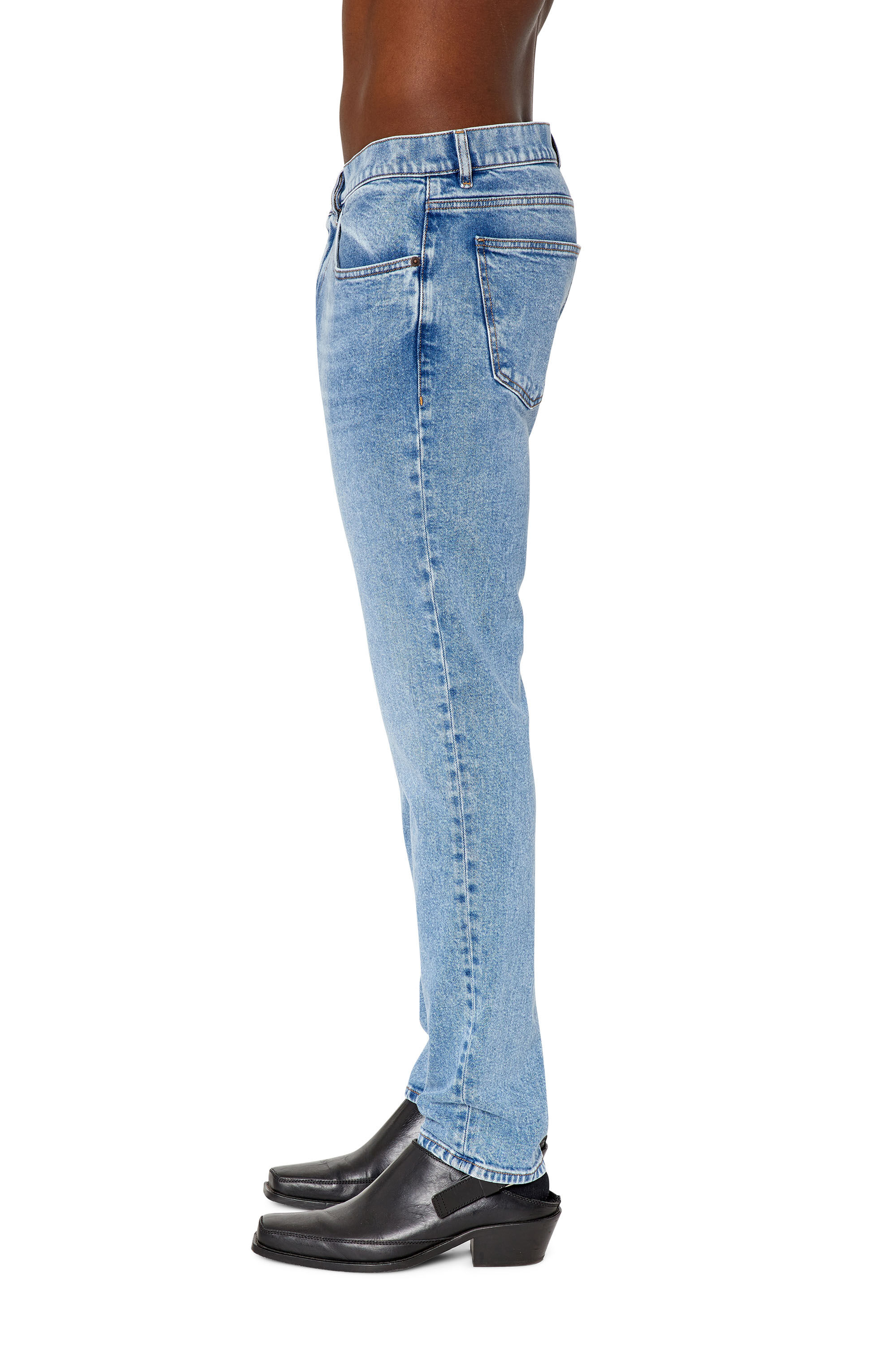 2019 D STRUKT Homme Pantalons Jeans Slim Bleu clair Diesel