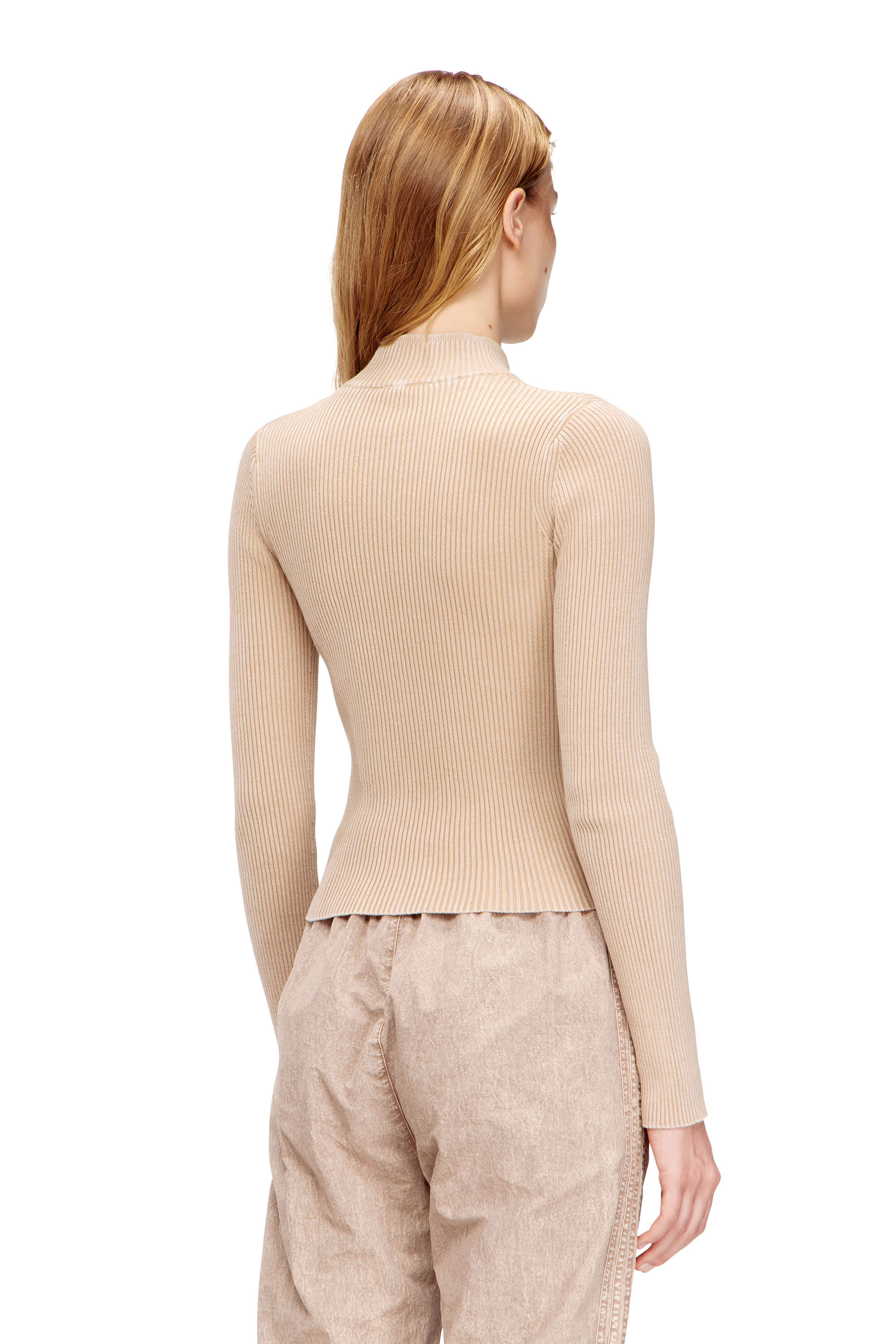 Diesel - M-MELISSA, Cardigan zipp&eacute; avec poches cargo en denim Femme in ToBeDefined - 4