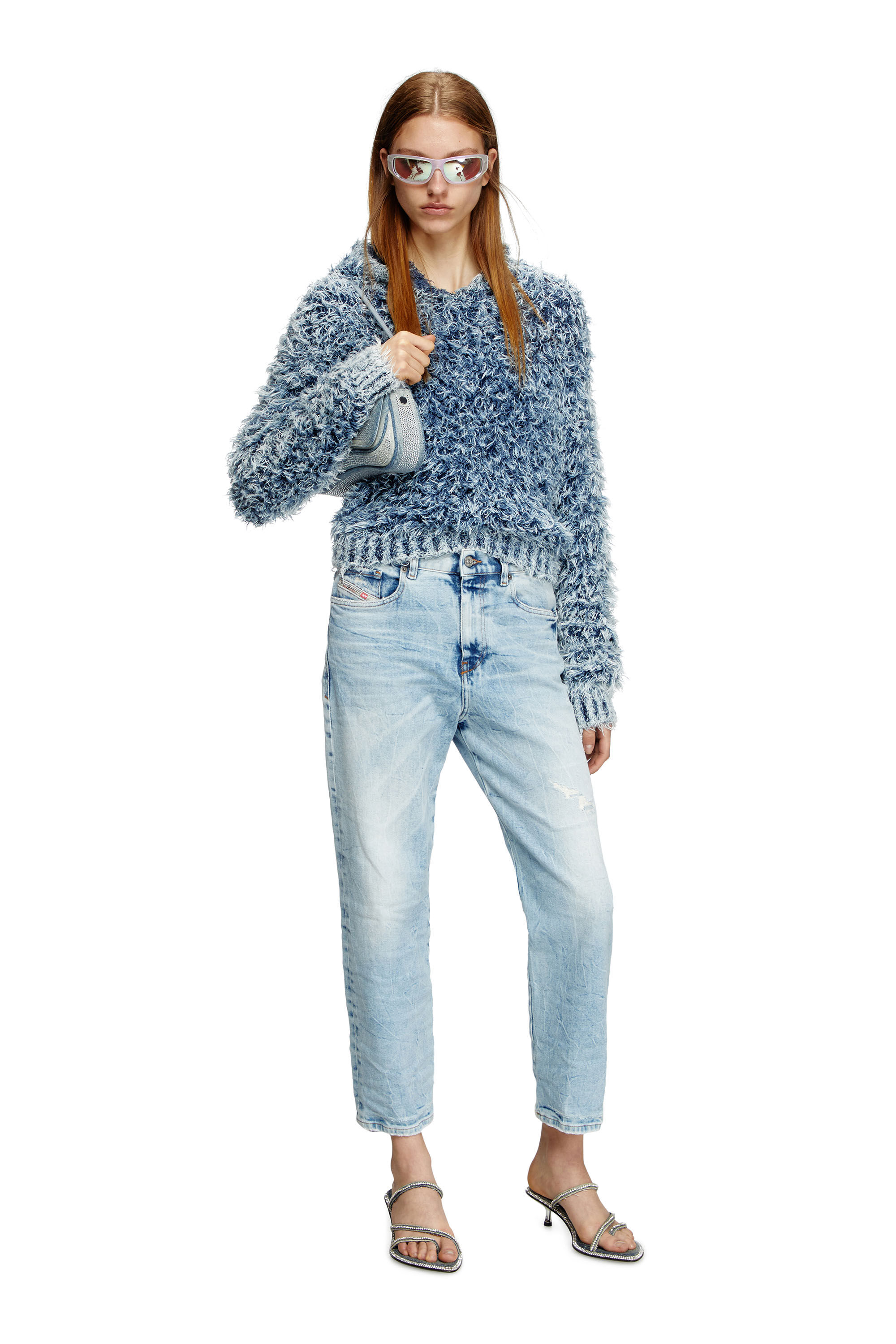 Diesel - Regular Jeans 2016 D-Air 09L31 Femme, Bleu Clair - Image 1