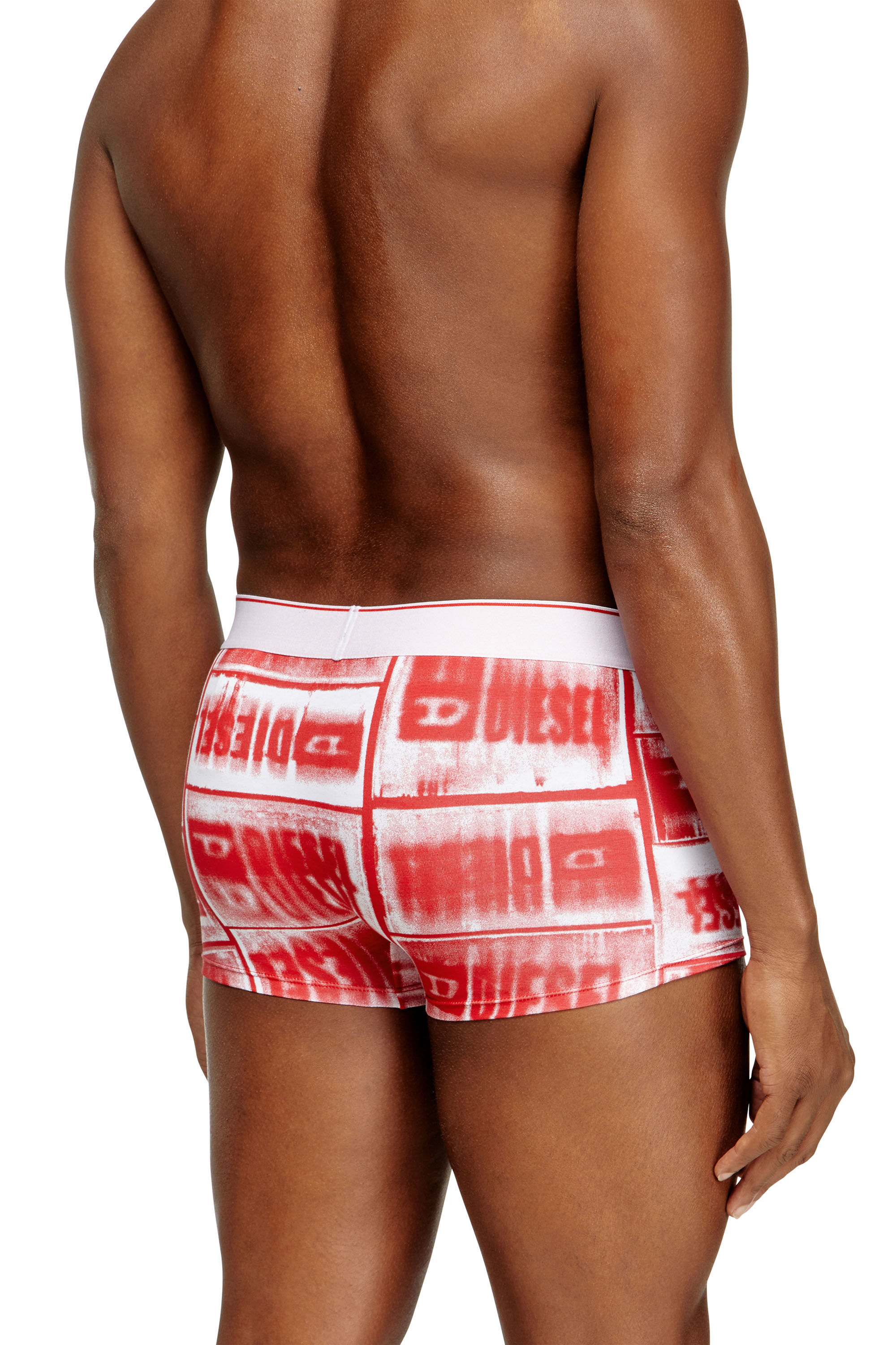 Diesel - DAMIEN-D-BOX-3PACK, Lot de 3 boxers en coton stretch Homme in Polychrome - 4