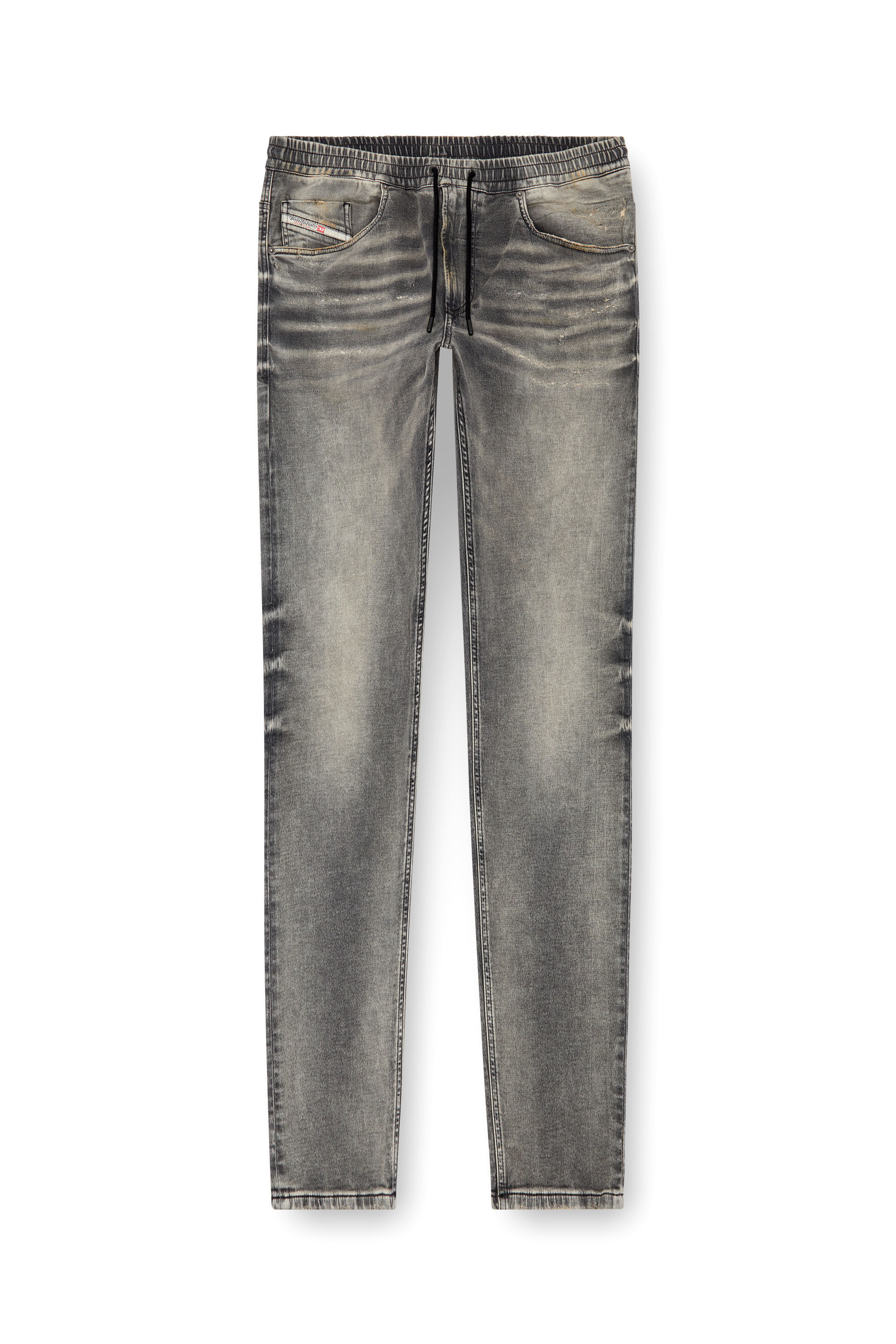 Diesel - Homme Tapered 2030 D-Krooley Joggjeans® 068LQ, Gris - Image 2