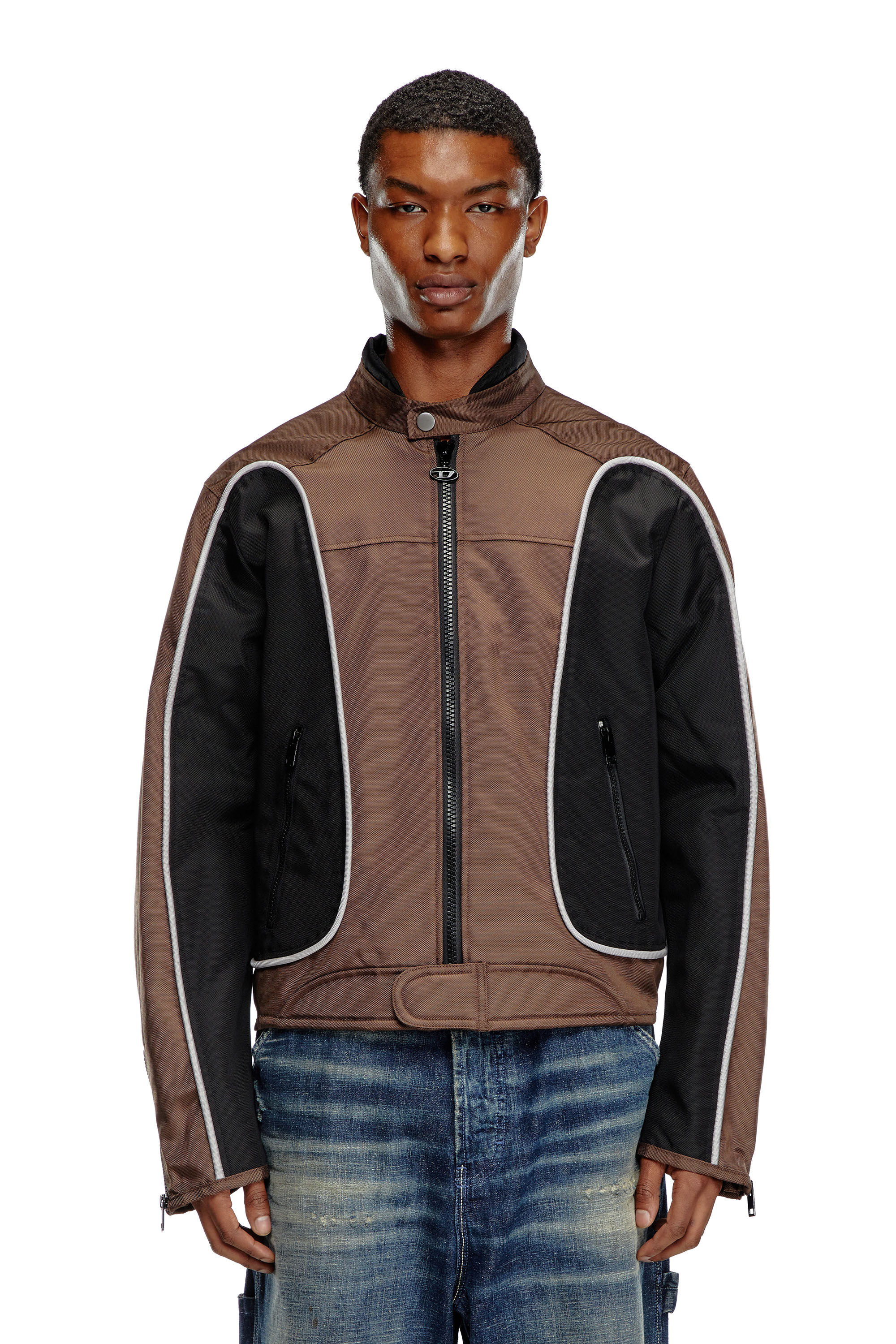 J BLINK Unisex veste de moto regular fit en nylon Diesel