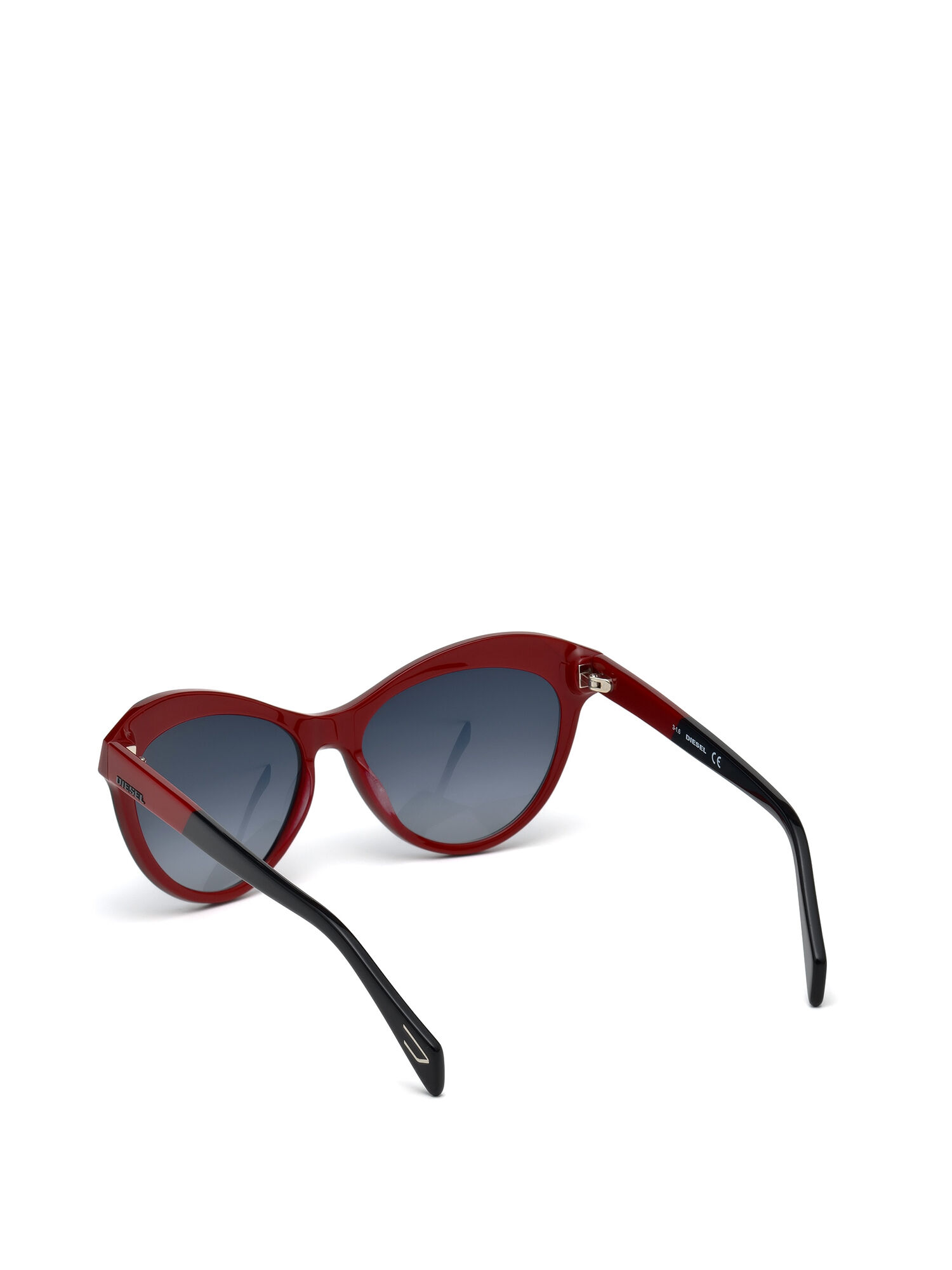 Diesel - DL0225, Lunettes contemporaines en forme d'œil de chat Femme in Noir - 2