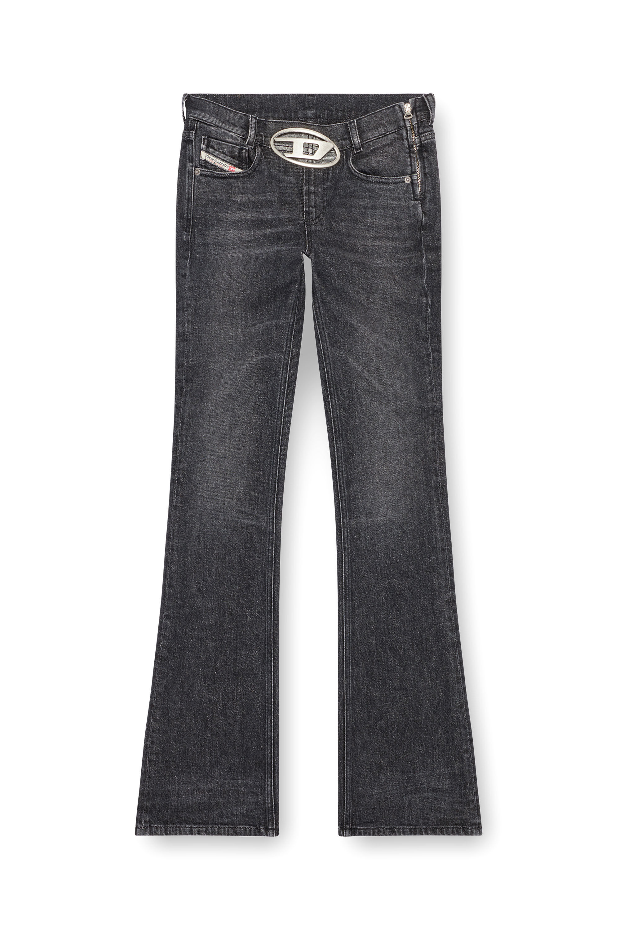Jeans Bootcut Femme Noir Gris fonce Diesel 1969 D Ebbey