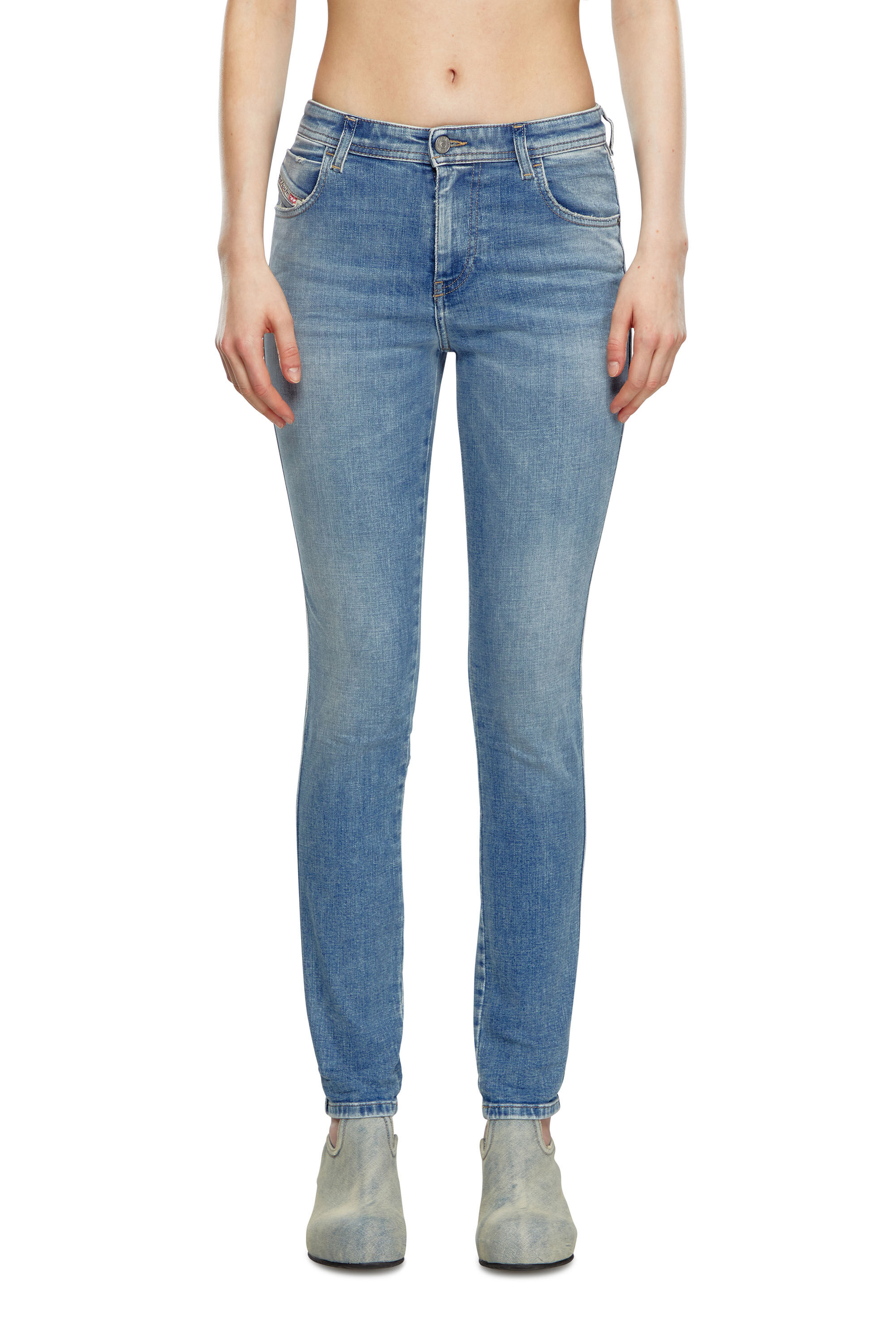 Jeans skinny 2015 Babhila Bleu clair Diesel