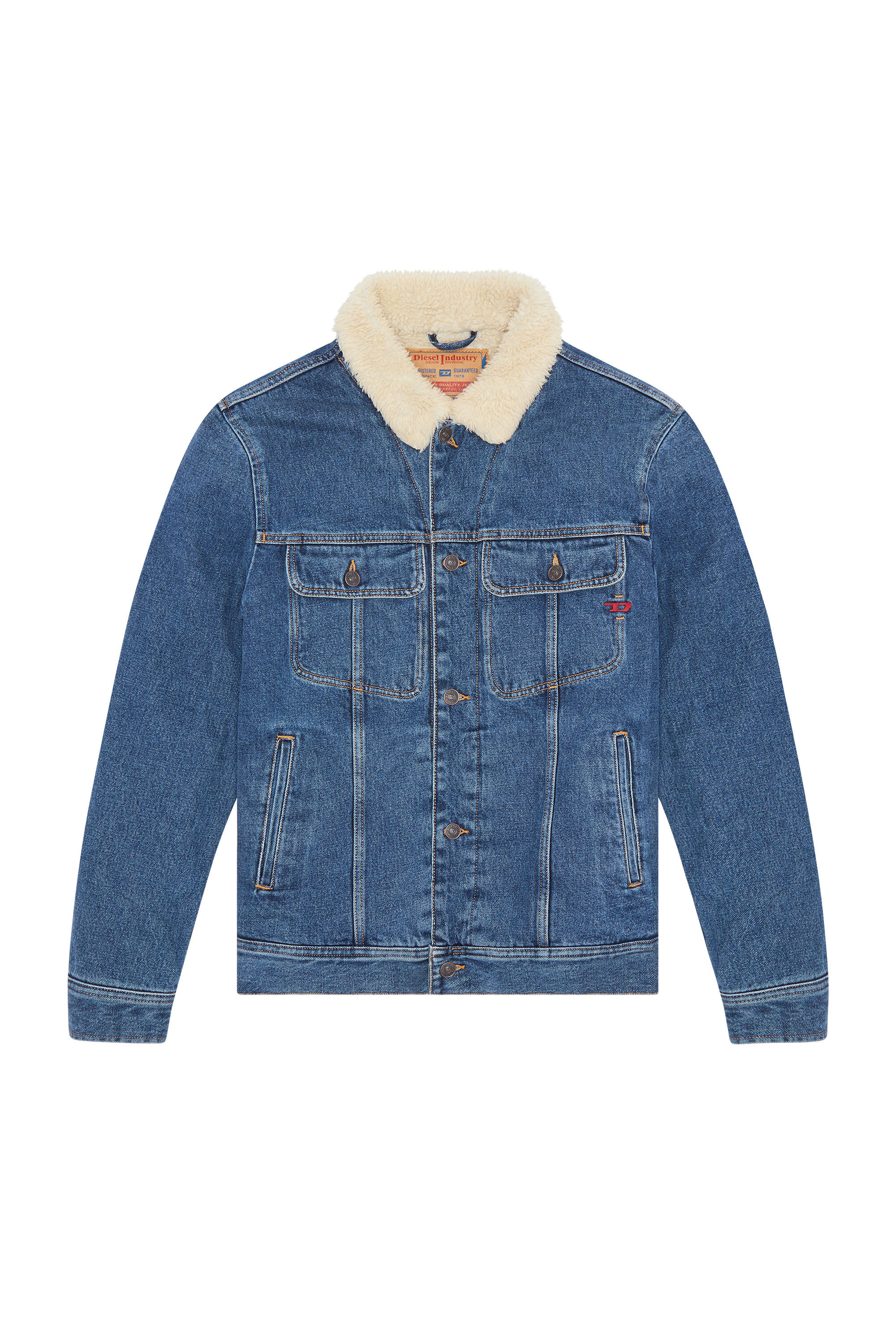 Veste en jean hot sale sans manche homme diesel