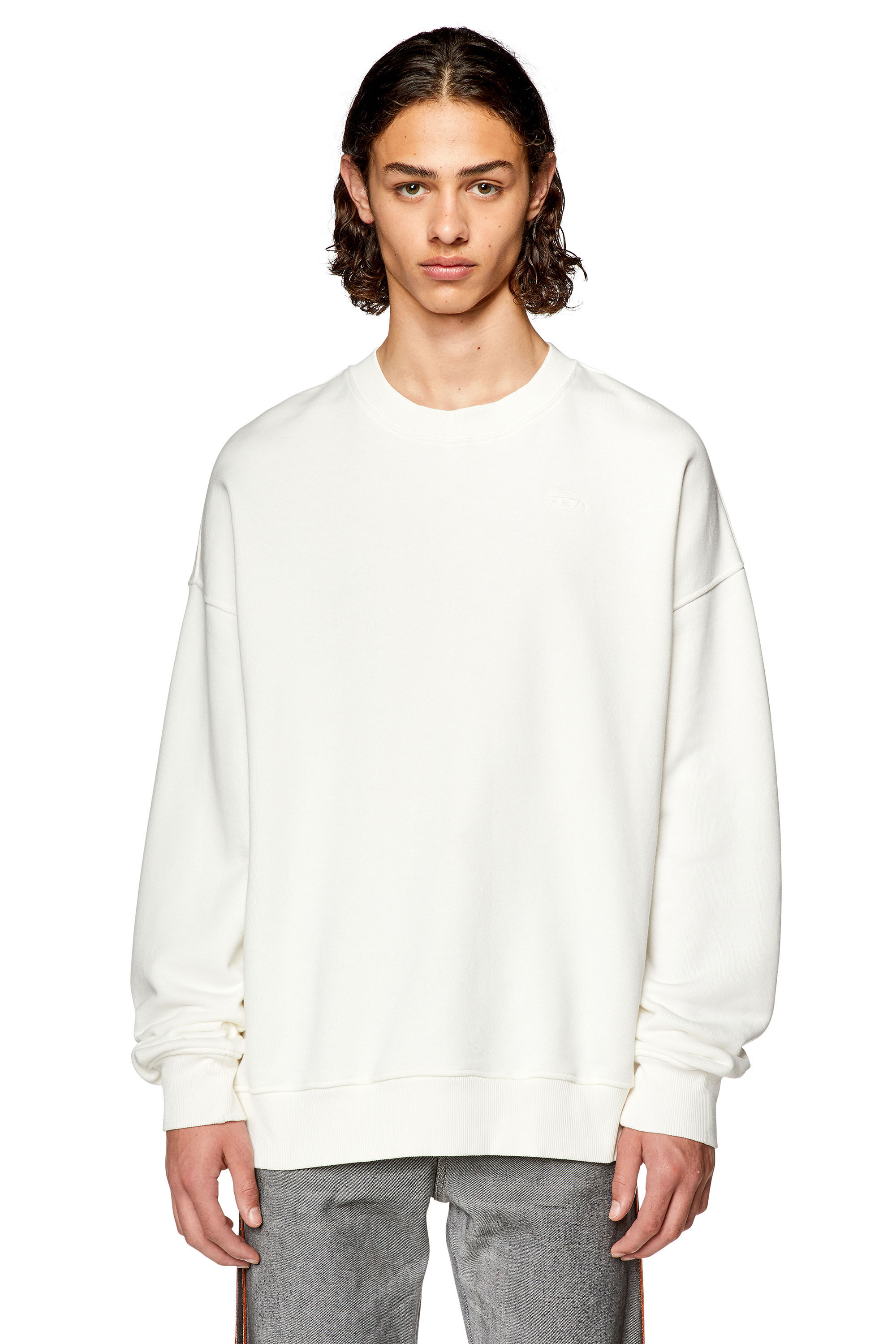 Torn sweatshirt on sale