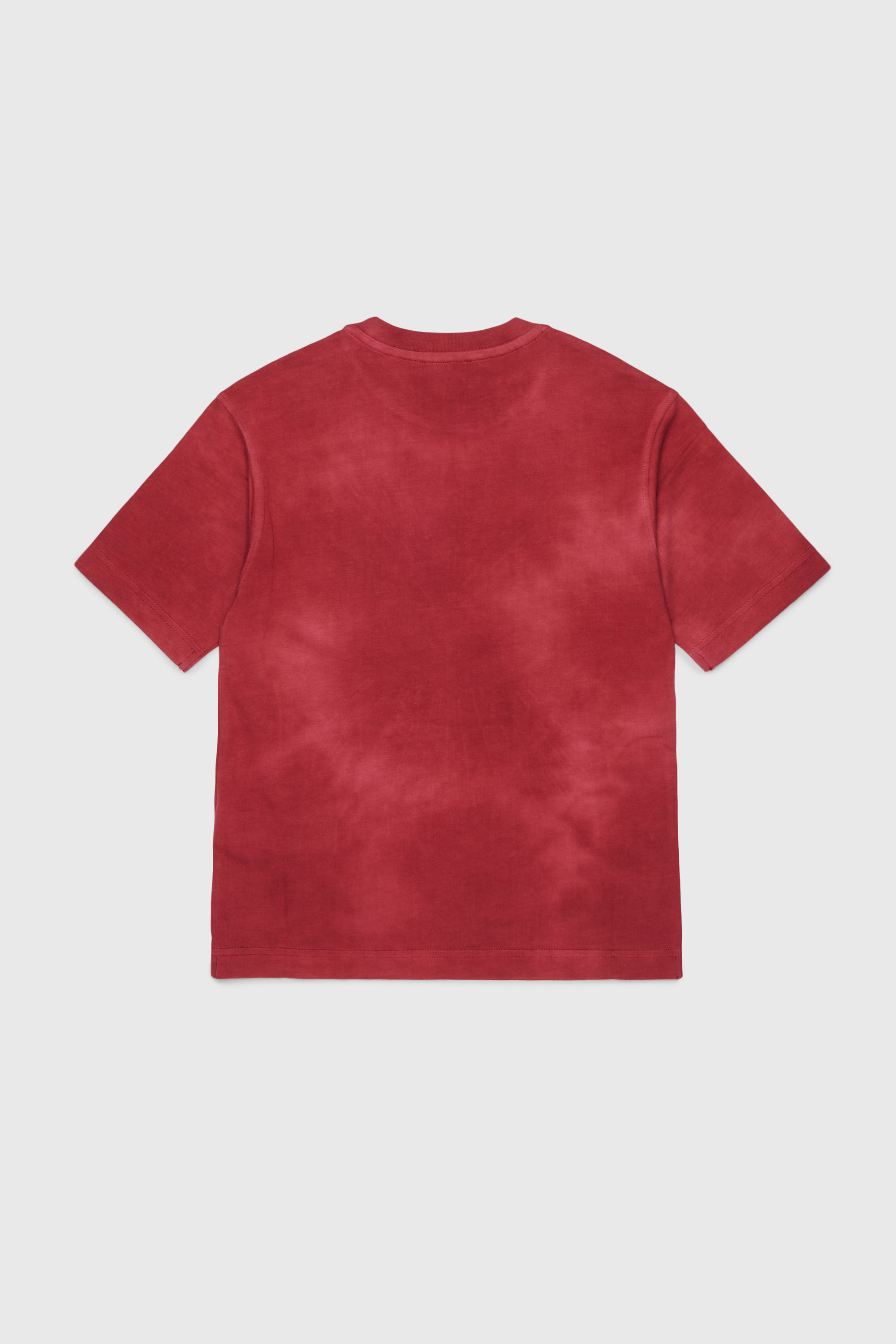 Diesel - TFIN OVER, T-shirt avec motif ph&eacute;nix orn&eacute; Homme in Rouge - 2