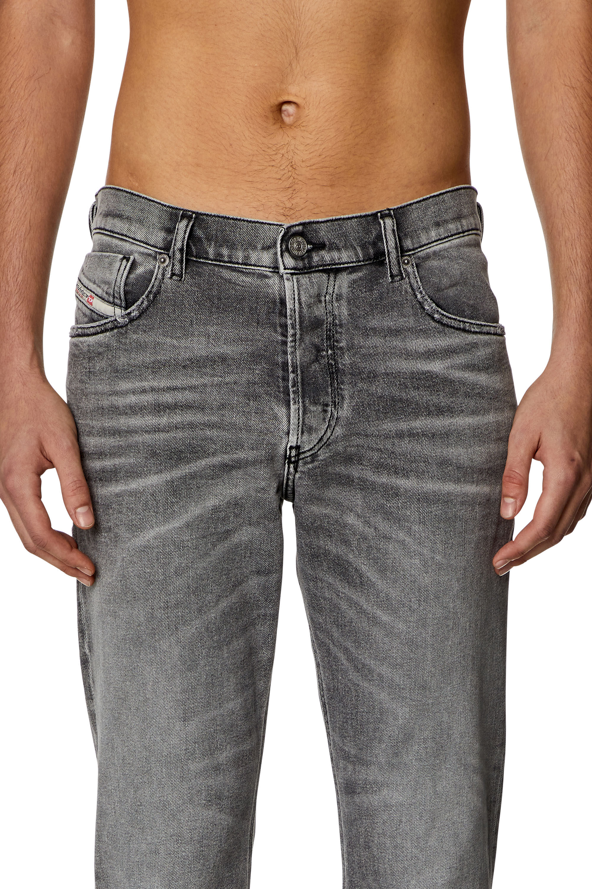 Diesel - Man Straight Jeans 1995 D-Sark 09H47, Grey - Image 5