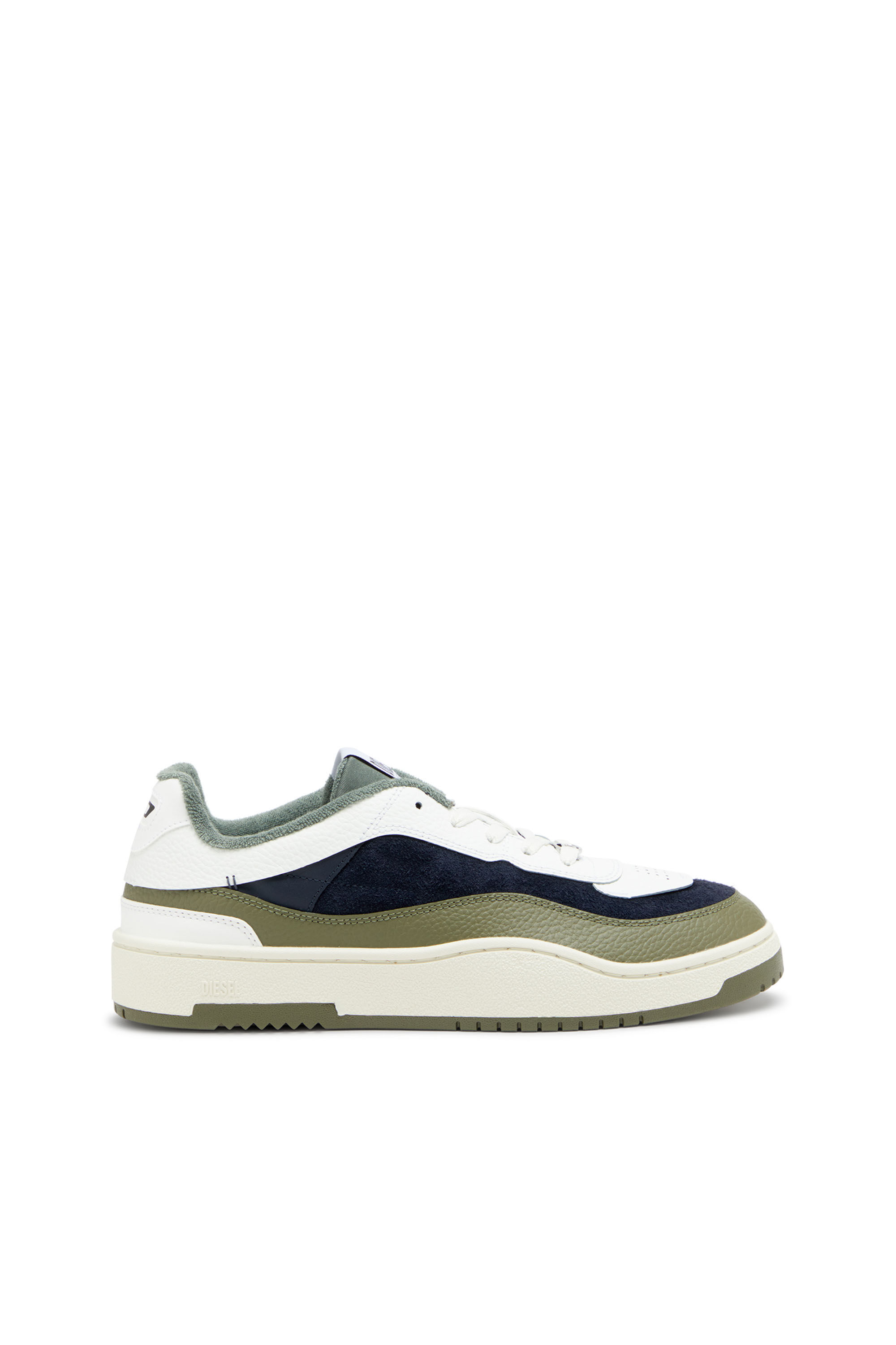 S-OVAL SKATE LOW, Blanc/Vert