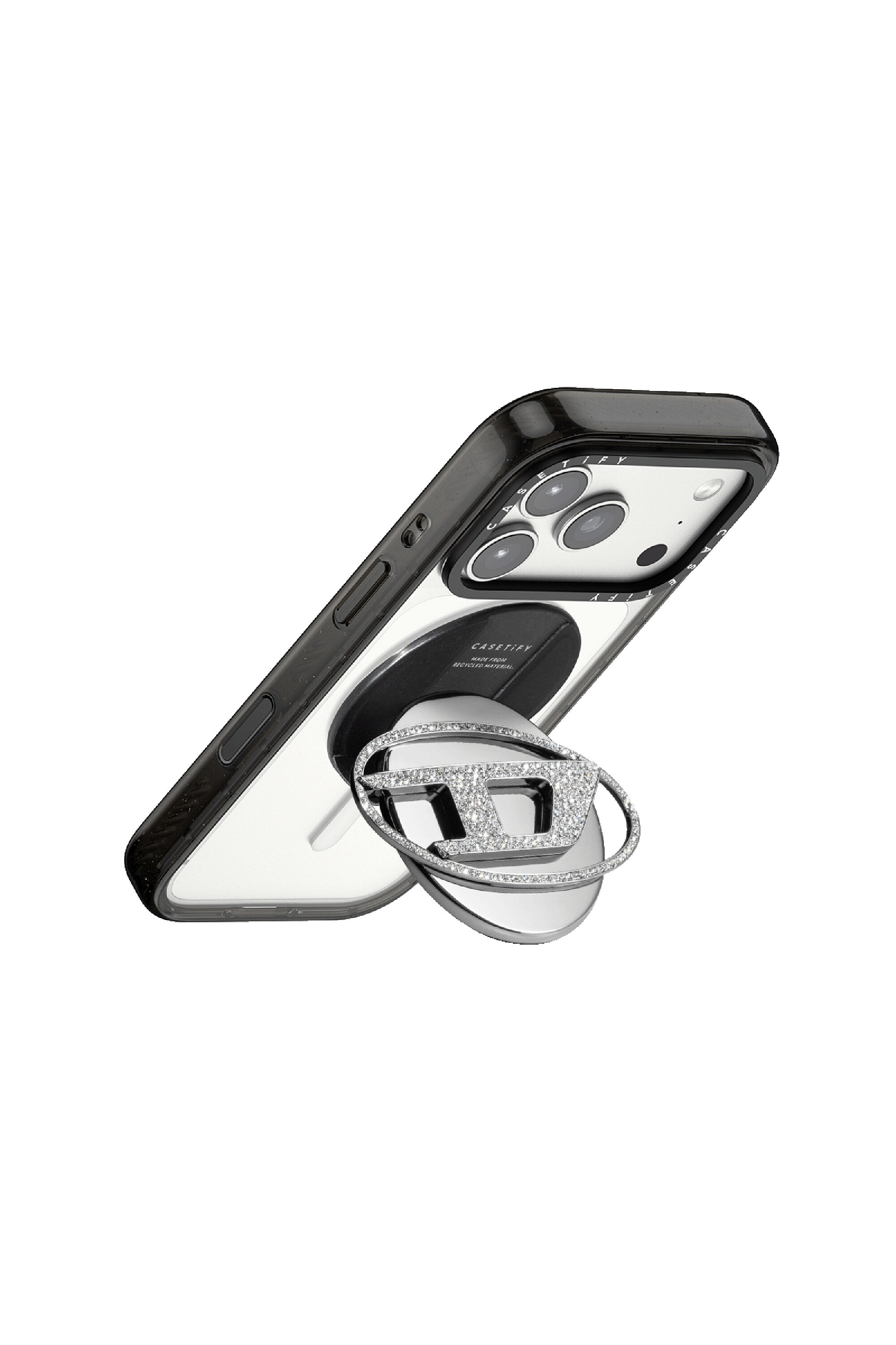 Diesel - 60604 GRIP STAND GRIP STAND, Oval D Grip & Stand Mixte in Gris argent&eacute; - 2