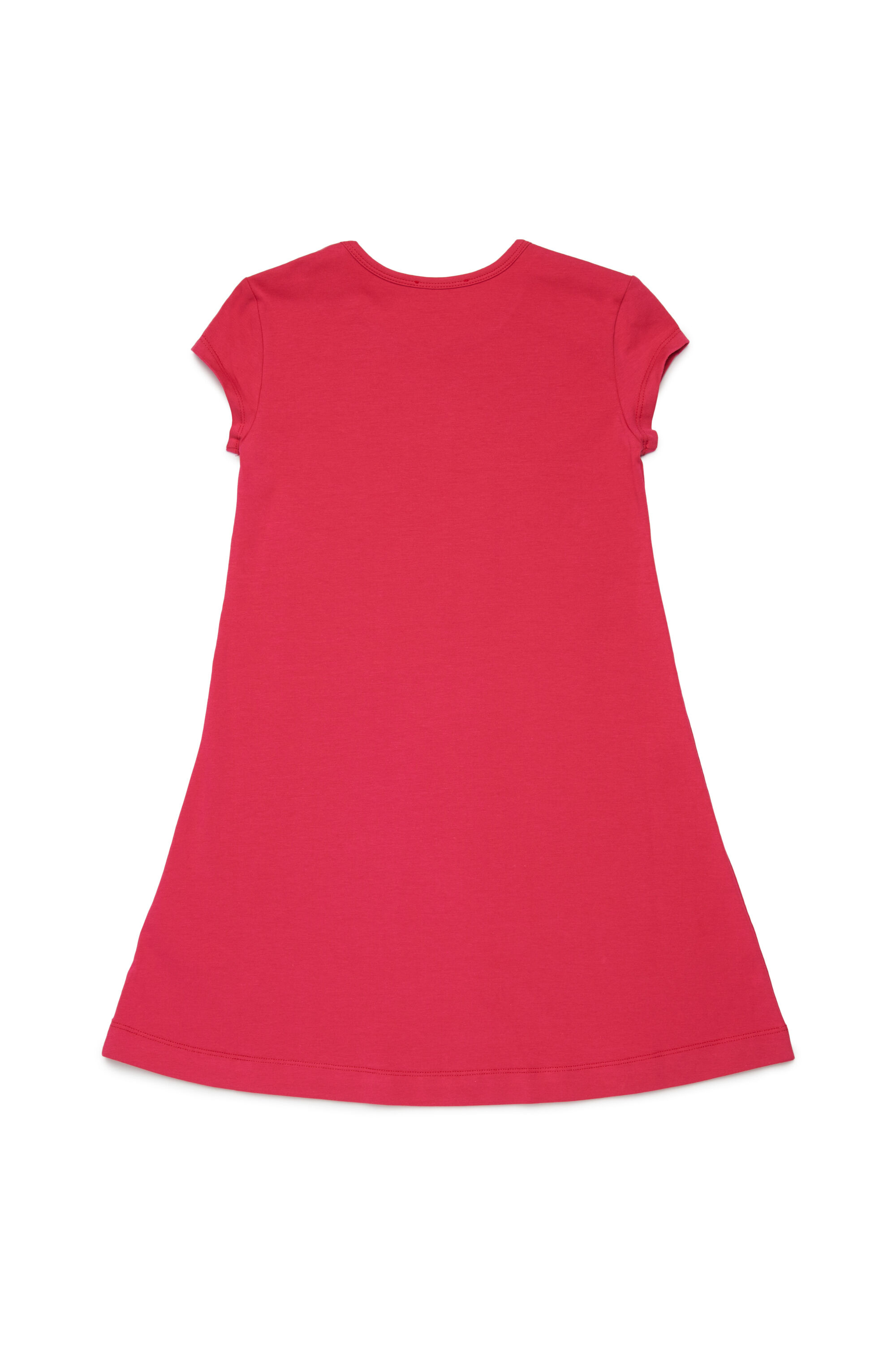 Diesel - DANGIELAM, Robe T-shirt avec cut-out Oval D Femme in Rose - 2