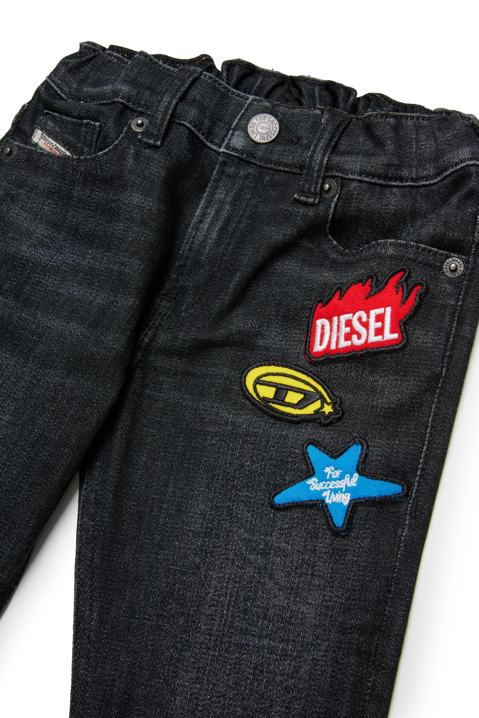 Diesel - D-GALE-B Mixte, Noir/Gris foncé - Image 3