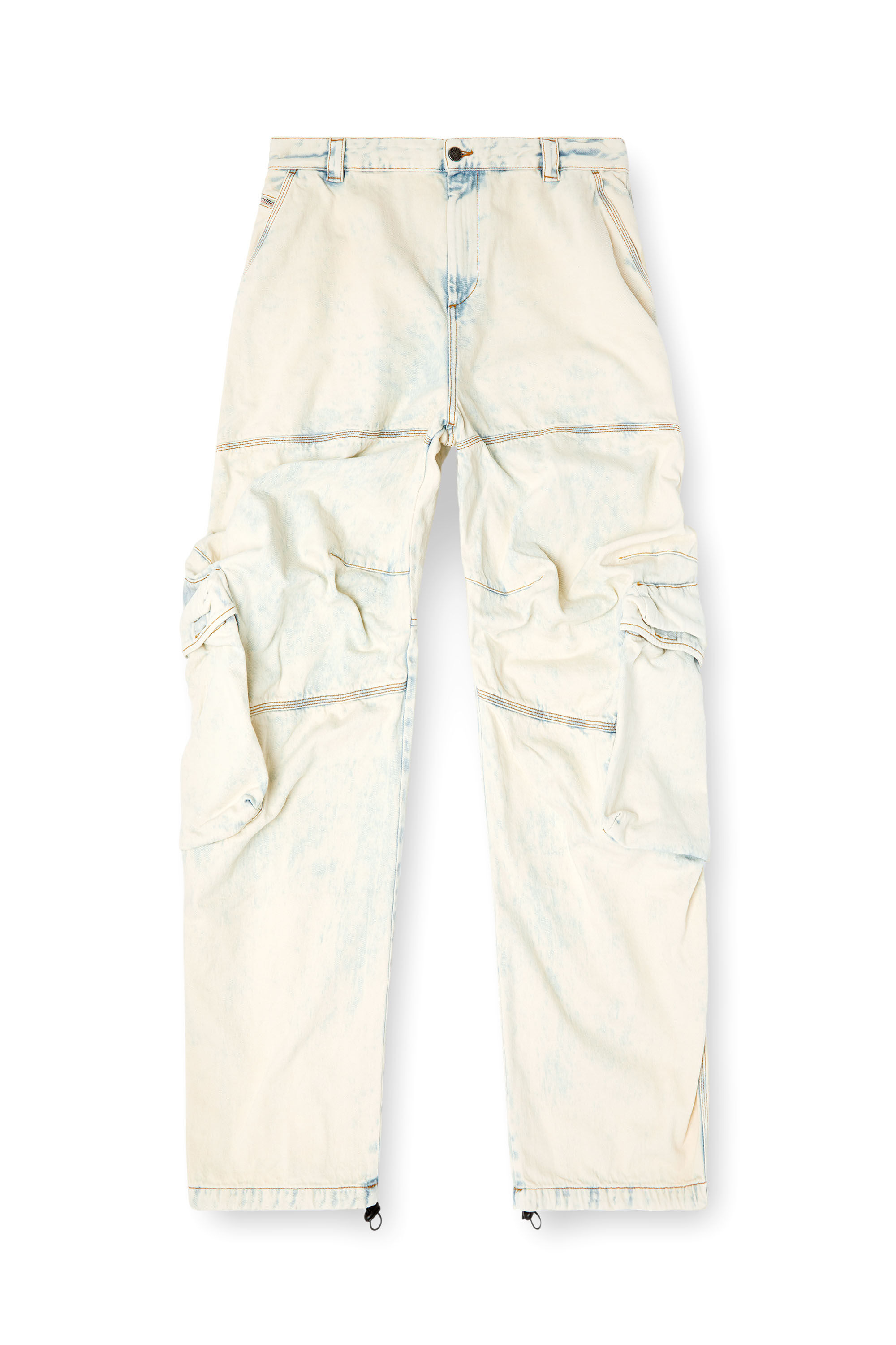 Diesel - Man's Straight Jeans D-Arne 0CBCV, Light Blue - 2