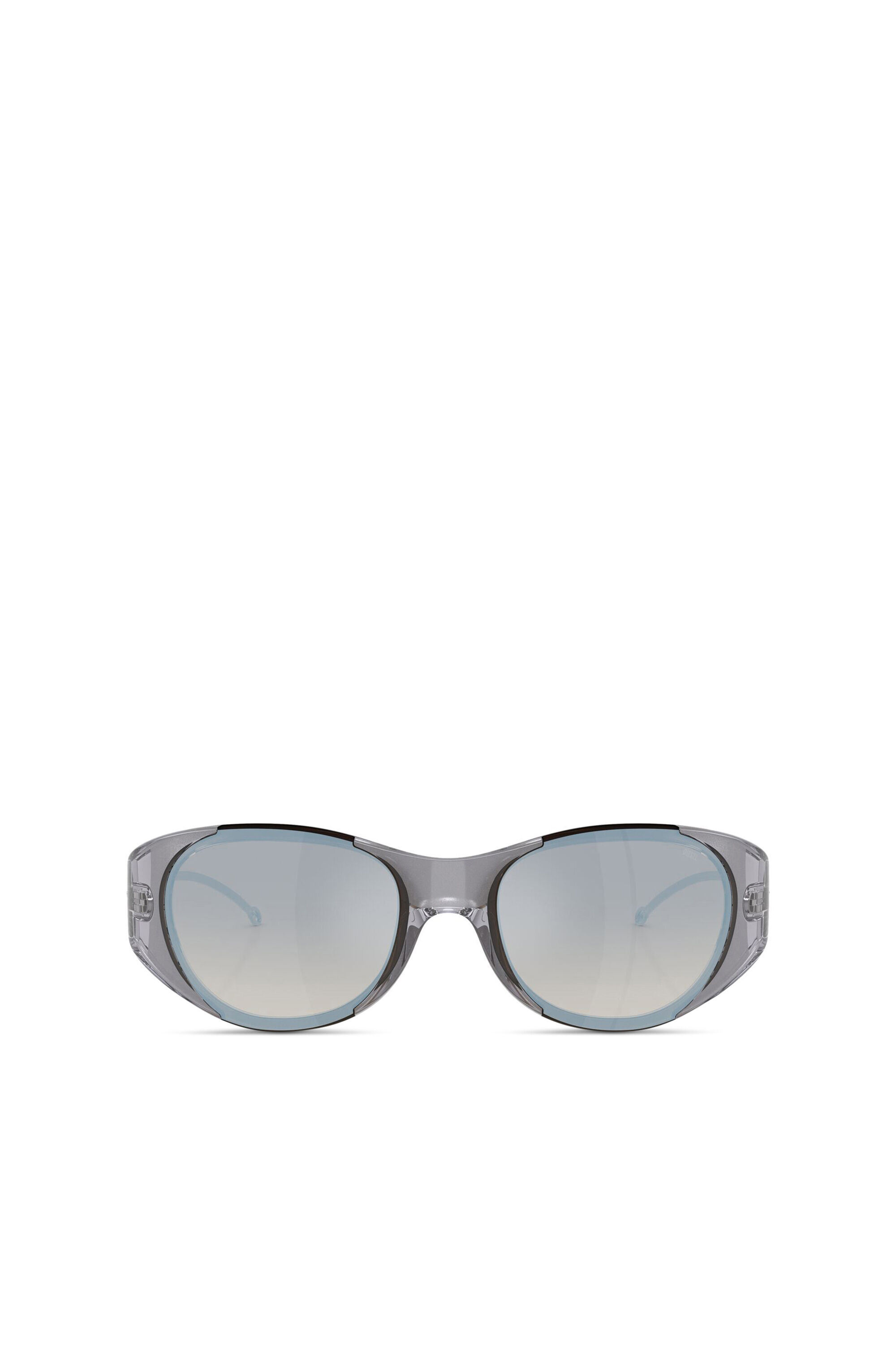Diesel - 0DL3003, Lunettes de soleil ovales Mixte in Gris - 1