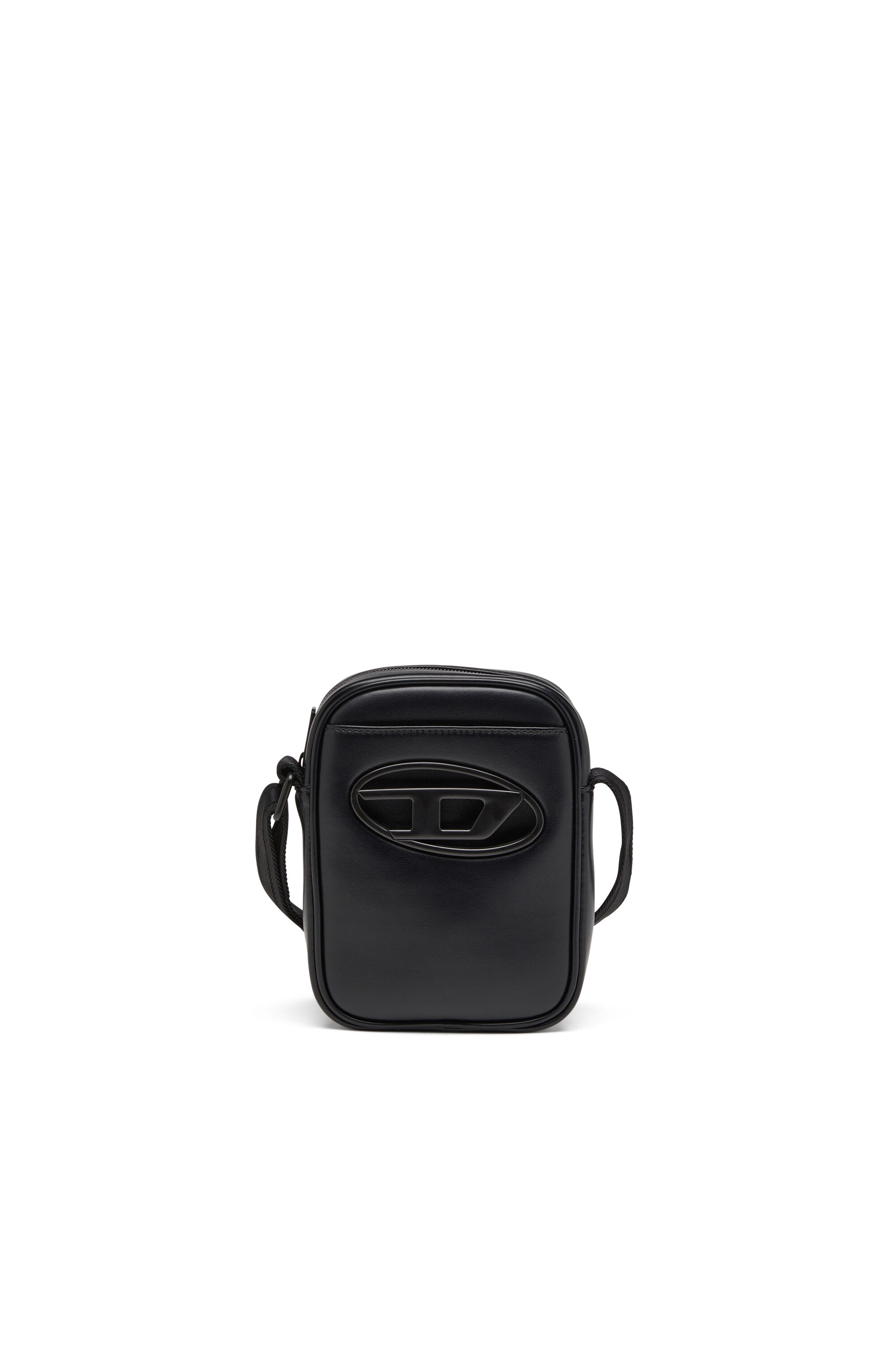 Diesel - HOLI-D CROSSBODY, Holi-D-Sac à bandoulière en PU et néoprène Homme in Noir - 1