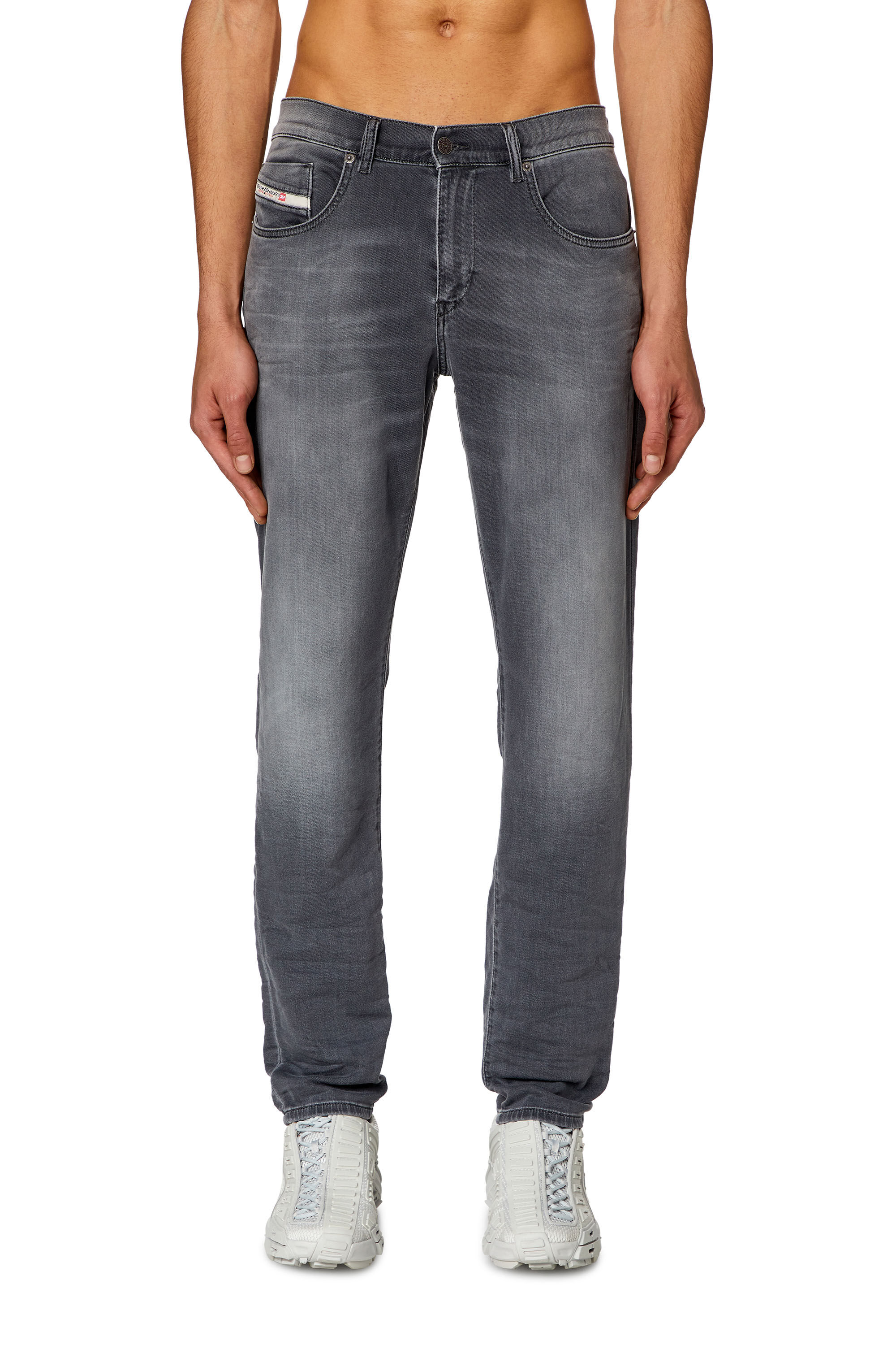 Diesel - Slim 2060 D-Strukt Joggjeans® 068HS Homme, Gris - Image 2