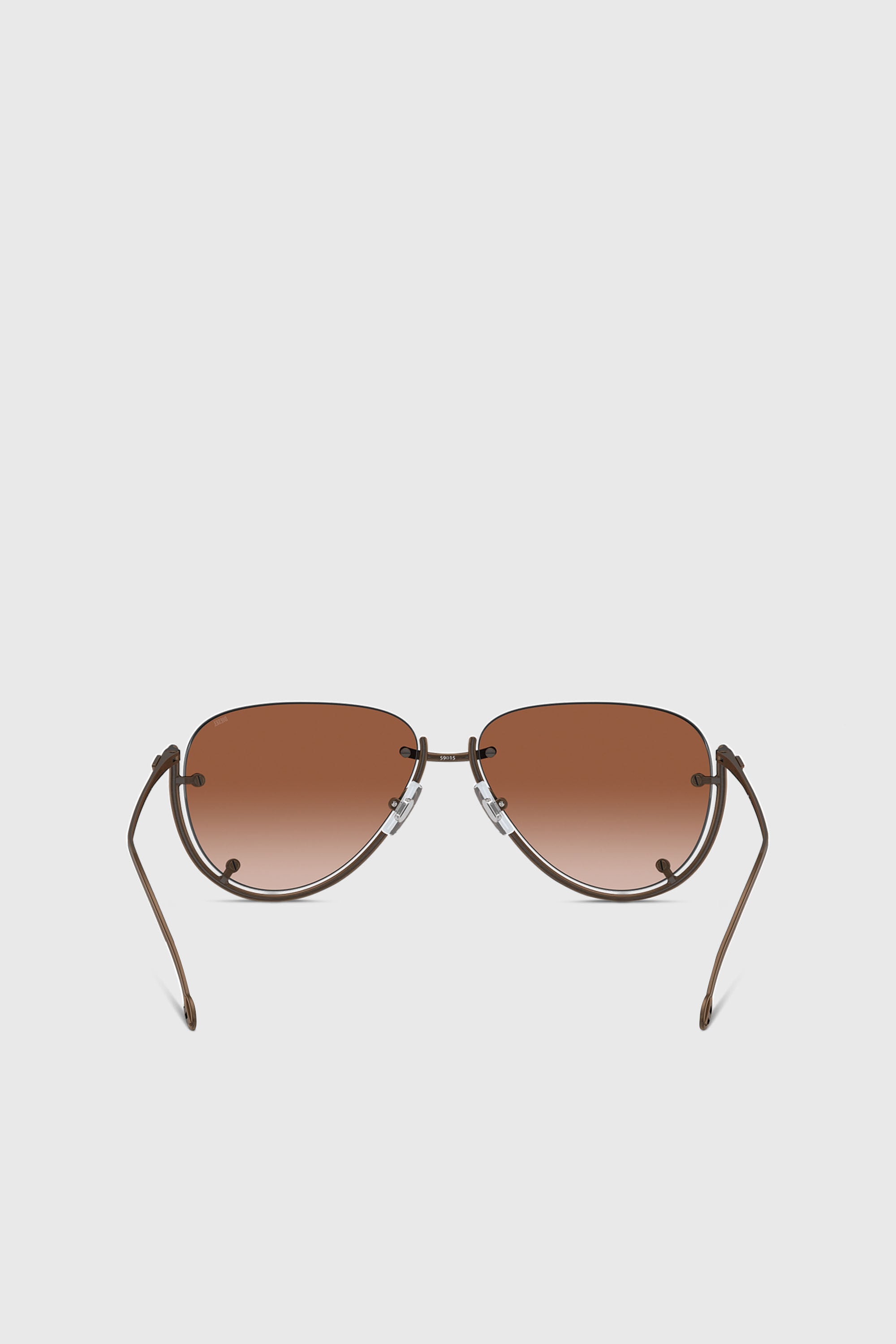 Diesel - 0DL1003, Unisex's Pilot model sunglasses in Bronze - 3