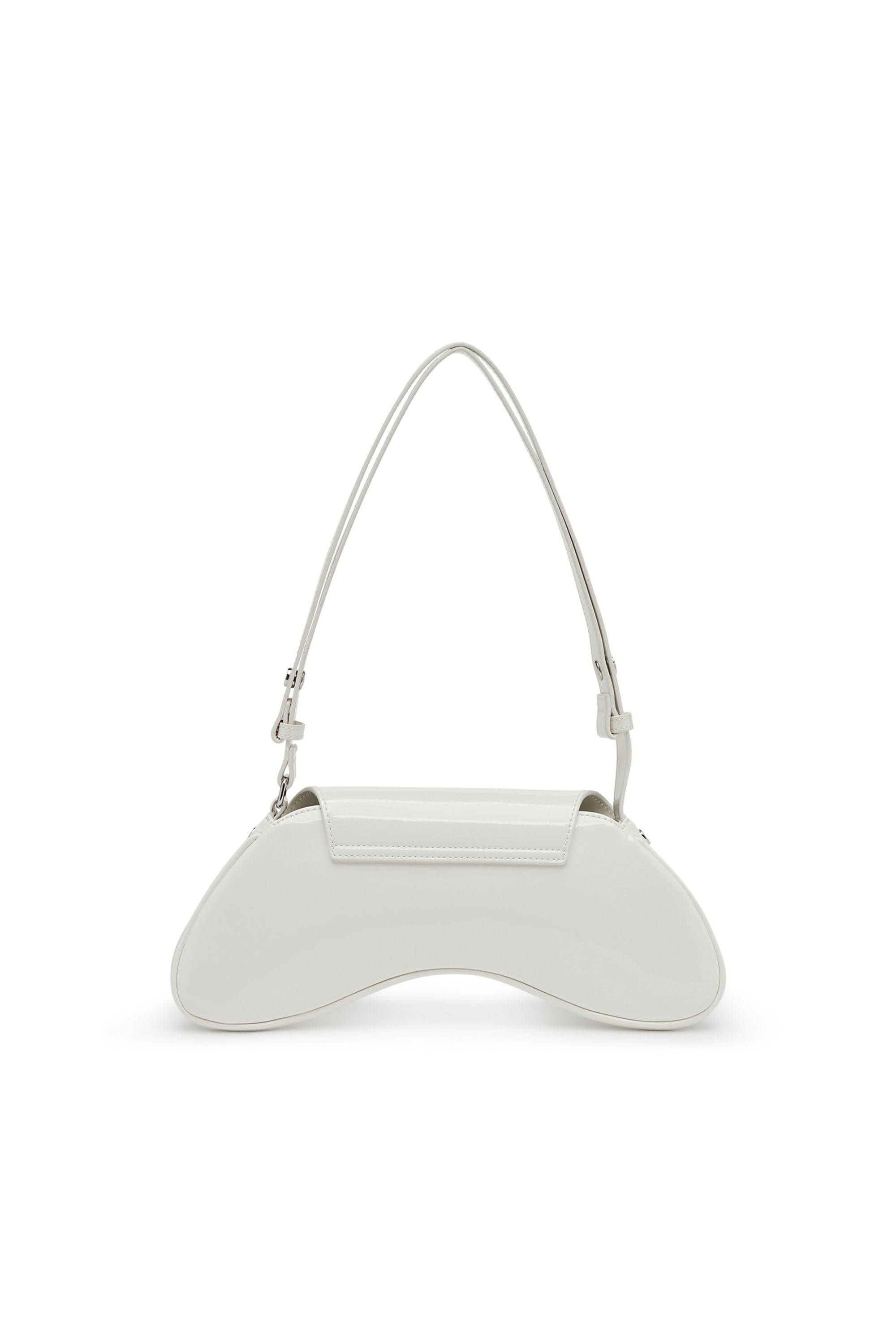 Diesel - PLAY CROSSBODY, Play-Sac à bandoulière glossy Femme in Blanc - 3