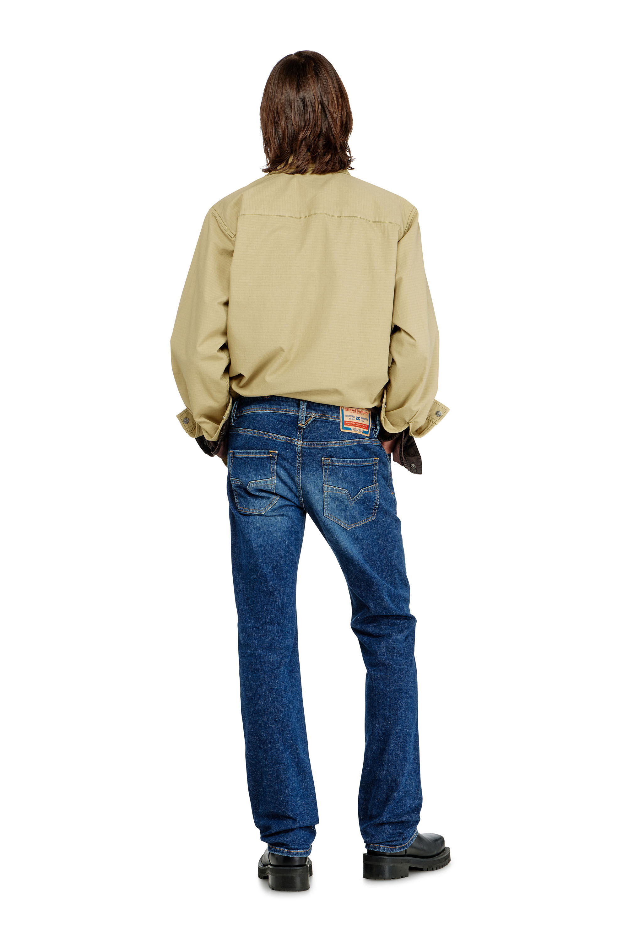 Diesel - Regular Jeans 1985 Larkee 09J47 Homme, Bleu Fonc&eacute; - Image 3