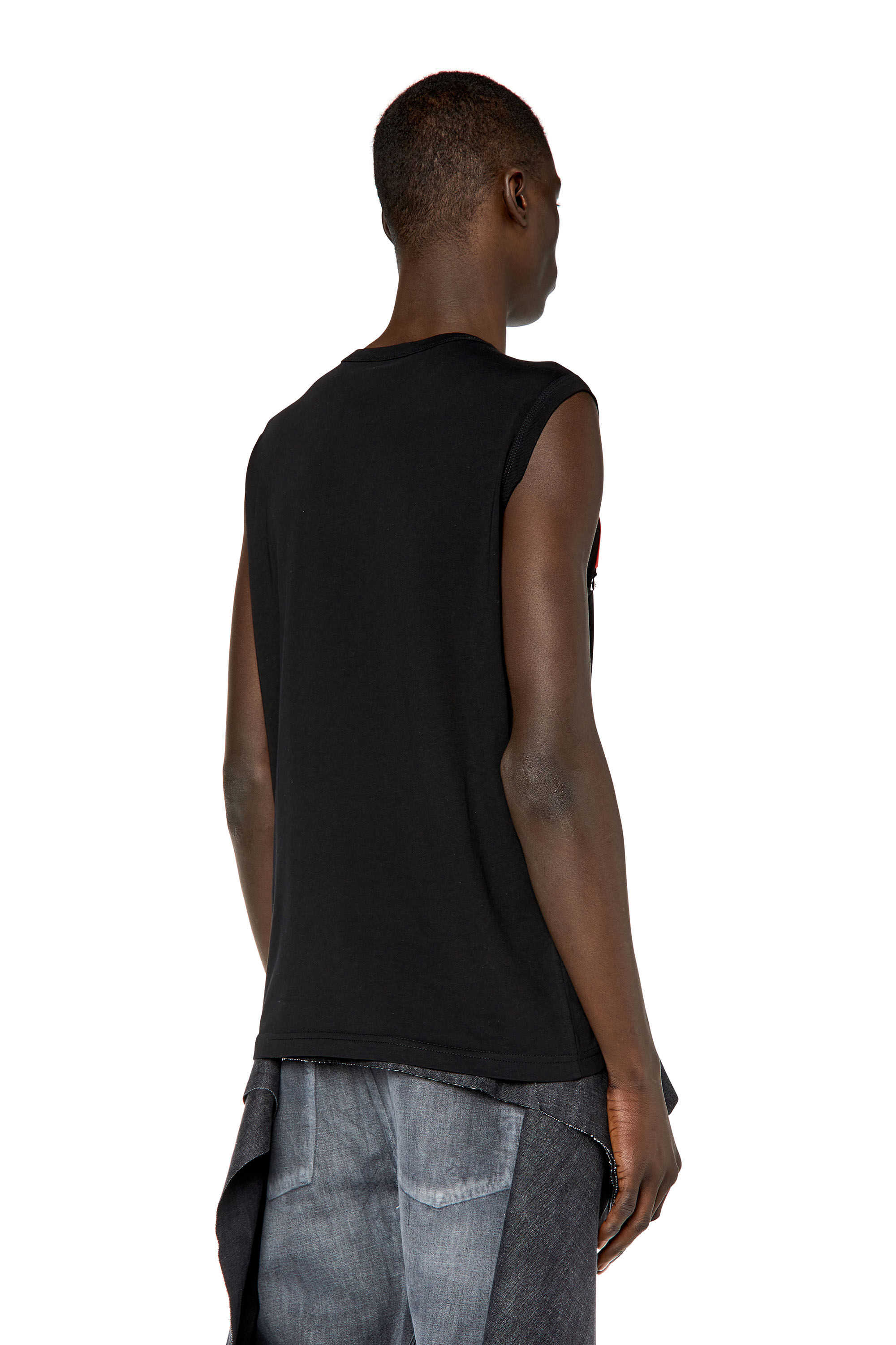 Diesel - T-BISCO-DIVSTROYED, Noir - Image 4