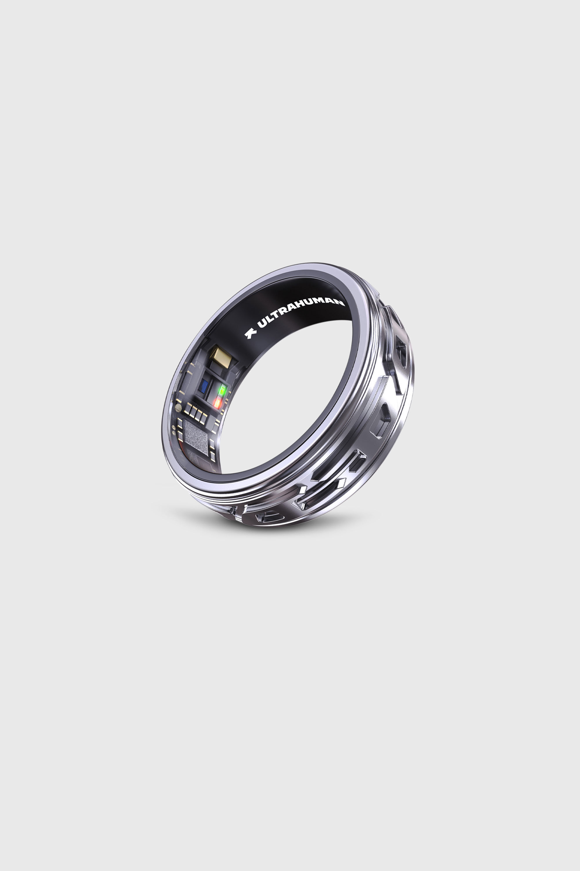 Diesel - SMART RING CRYO SILVER- UHRA-DS SMART RING, Unisex's Smart ring in shiny silver in Silver - 3