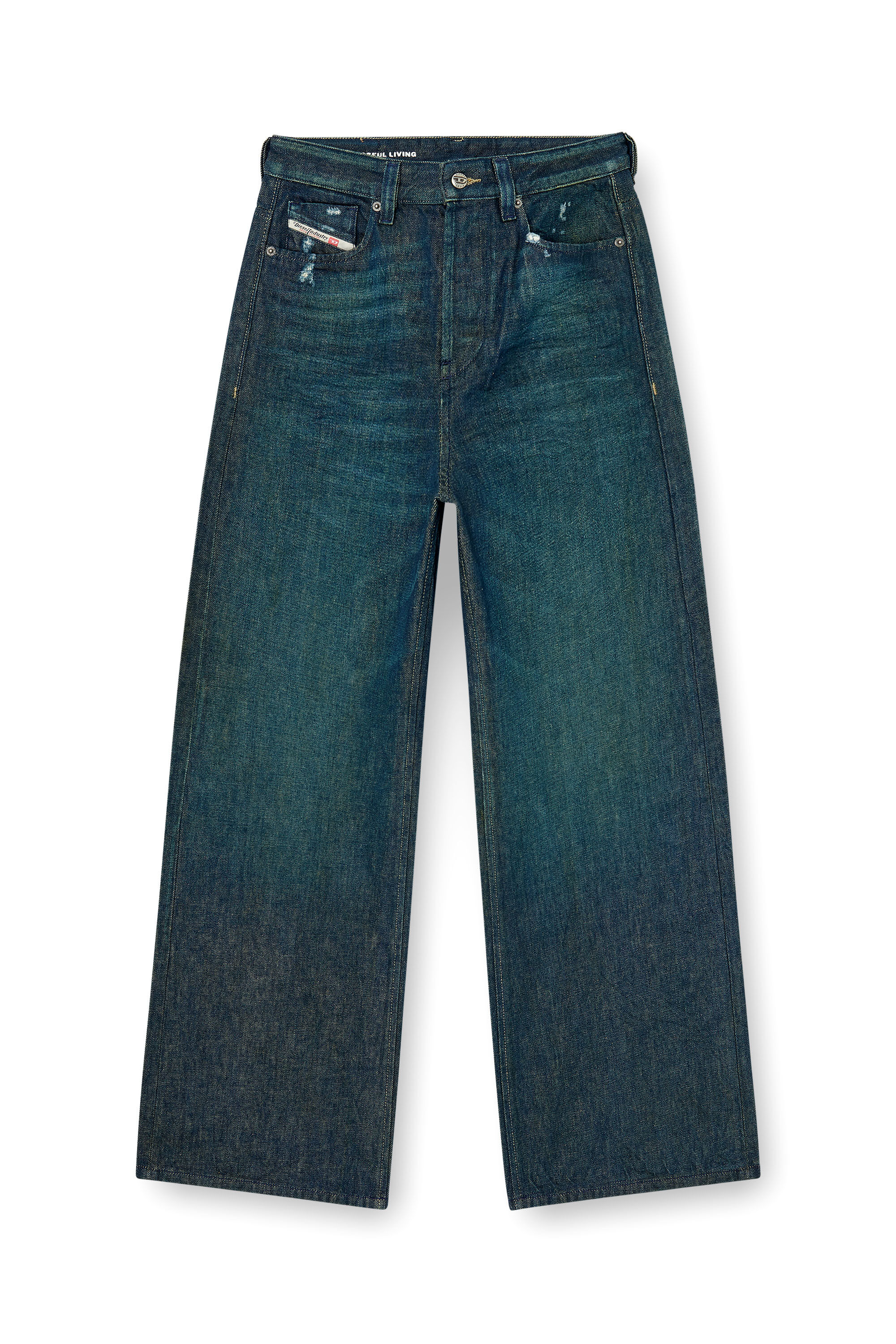 Diesel - Relaxed Jeans 1996 D-Sire 0ADBY Femme, Bleu Fonc&eacute; - Image 5