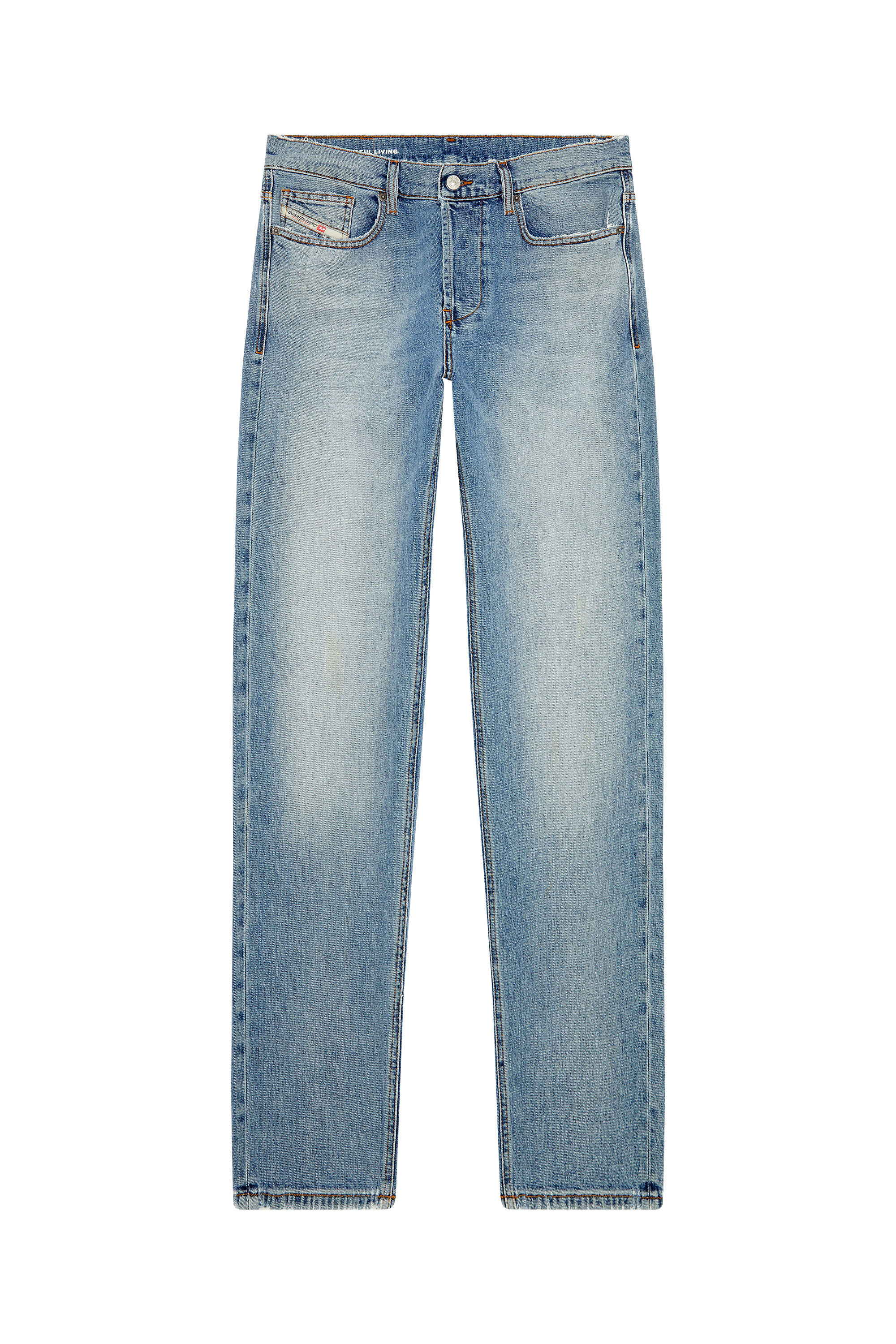 Diesel - Straight Jeans 2010 D-Macs 0DQAD, Bleu Clair - Image 2