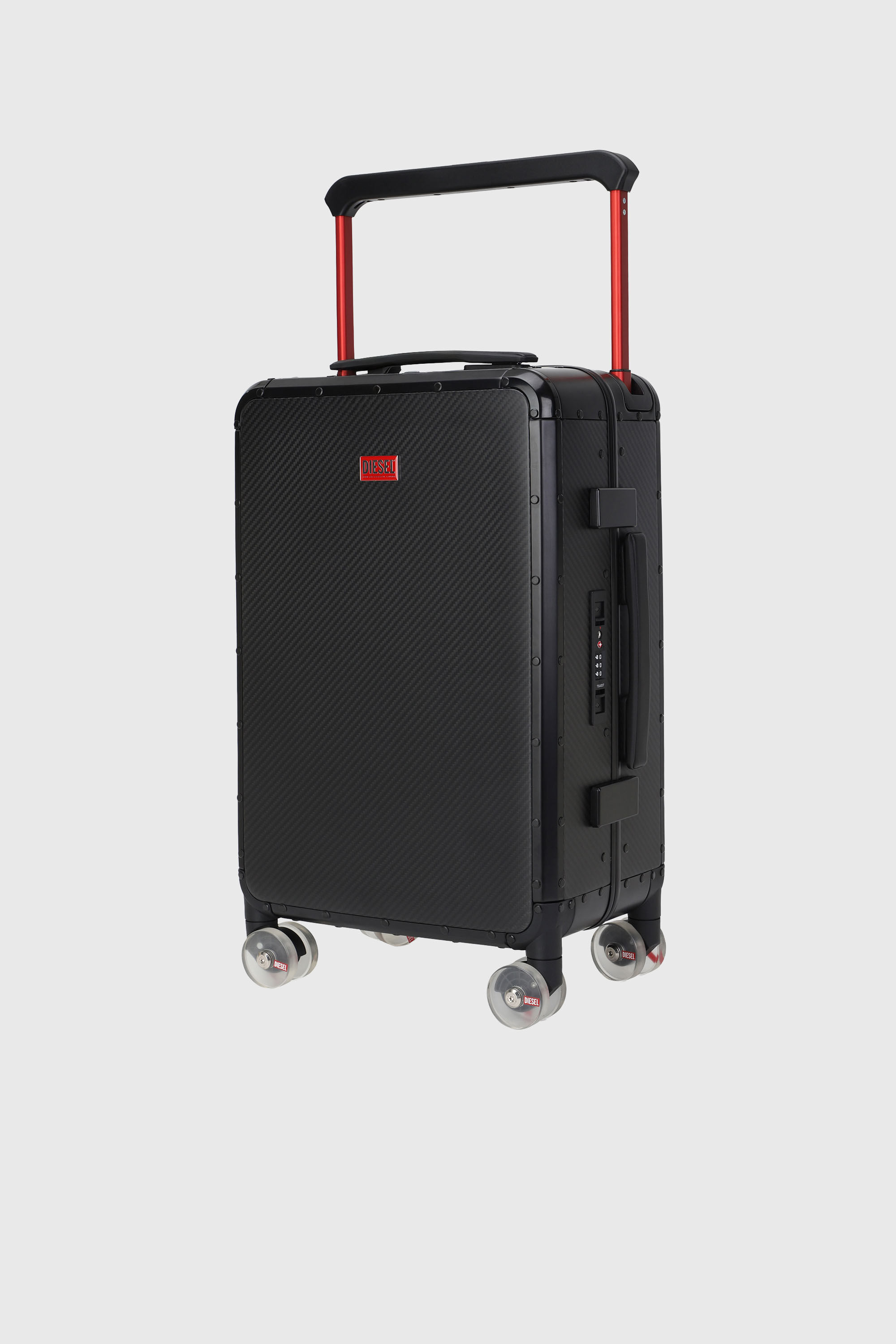 Diesel - DSL CARBON FIBER TROLLEY-BLACK- DSL001, Valise en fibre de carbone taille S Mixte in Noir - 5