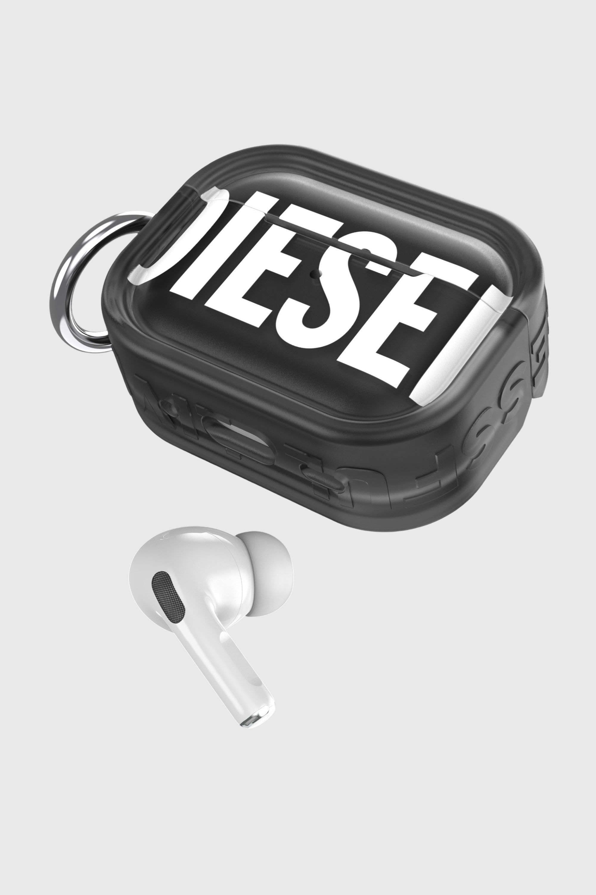 Diesel - 60451  AIRPODS CASE AIRPODS CASE, &Eacute;tui Biscotto Bumper Airpods pour Airpods Pro / Pro 2 Mixte in Noir - 4