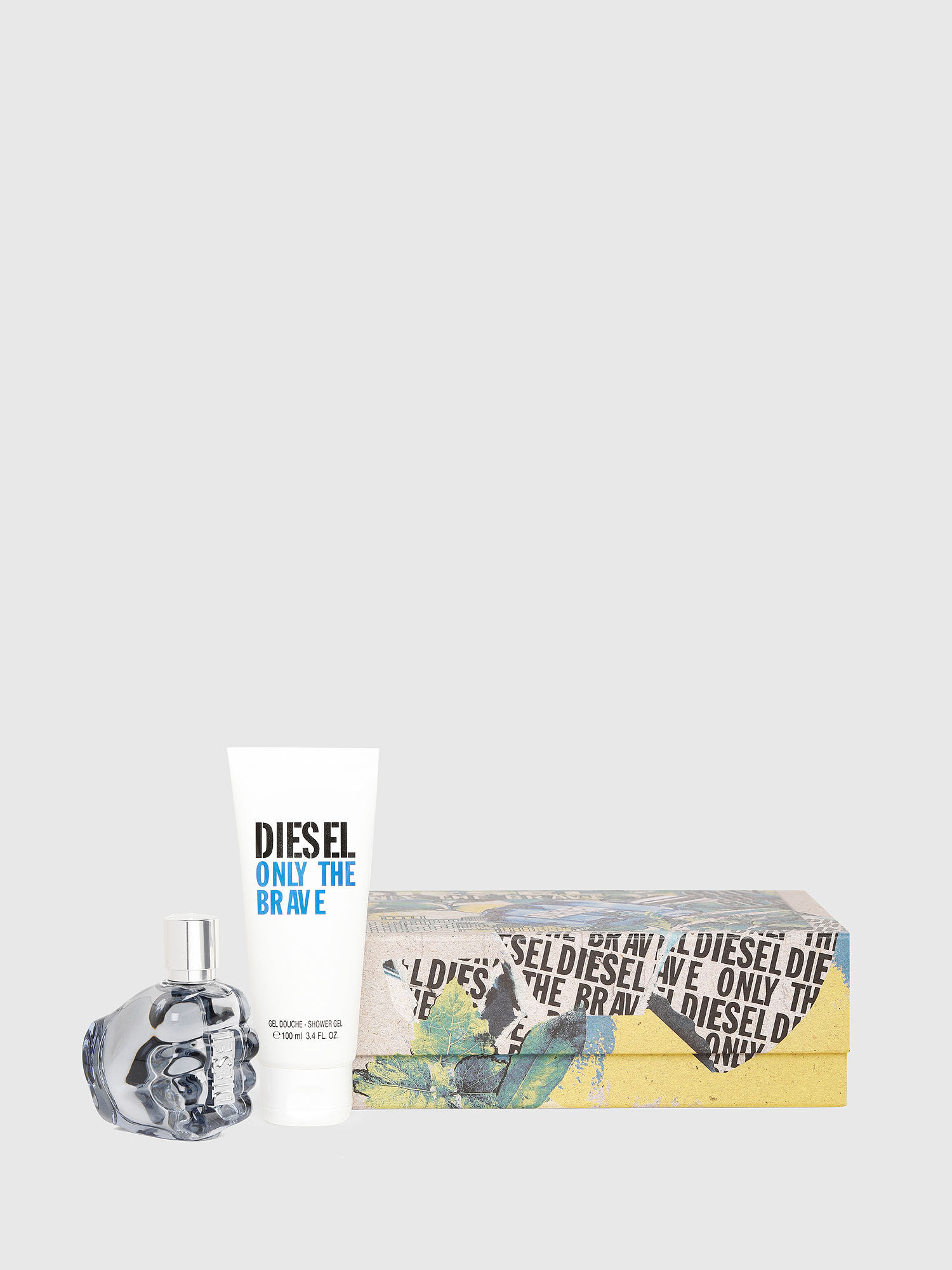 Diesel - ONLY THE BRAVE 50 ML GIFT SET, Blanc - Image 1